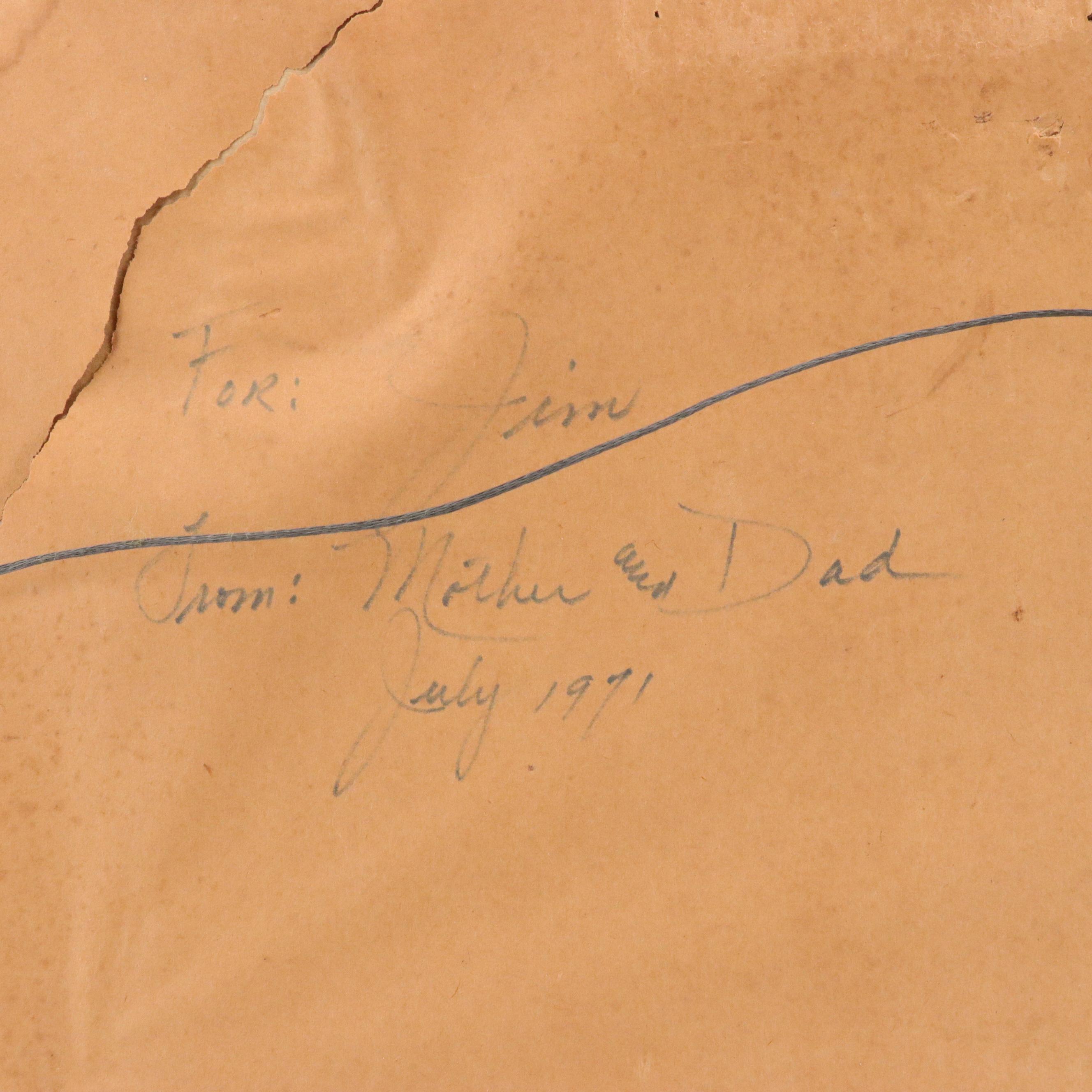 Linen Textile of Bull Fighting Poster "Plaza de Palma Toros de Mallorca"