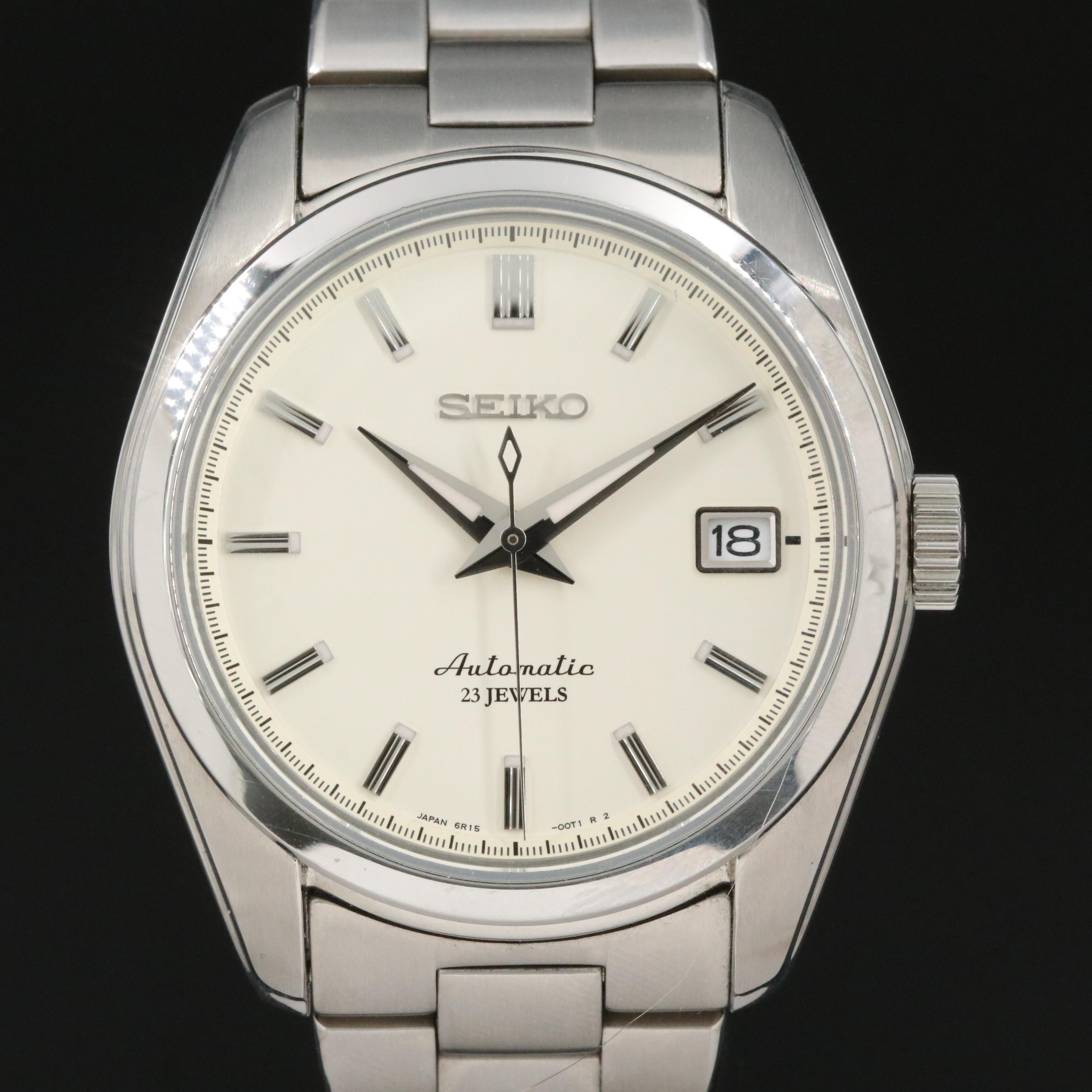 Seiko Spirit SARB035 White 38mm Steel Automatic Watch