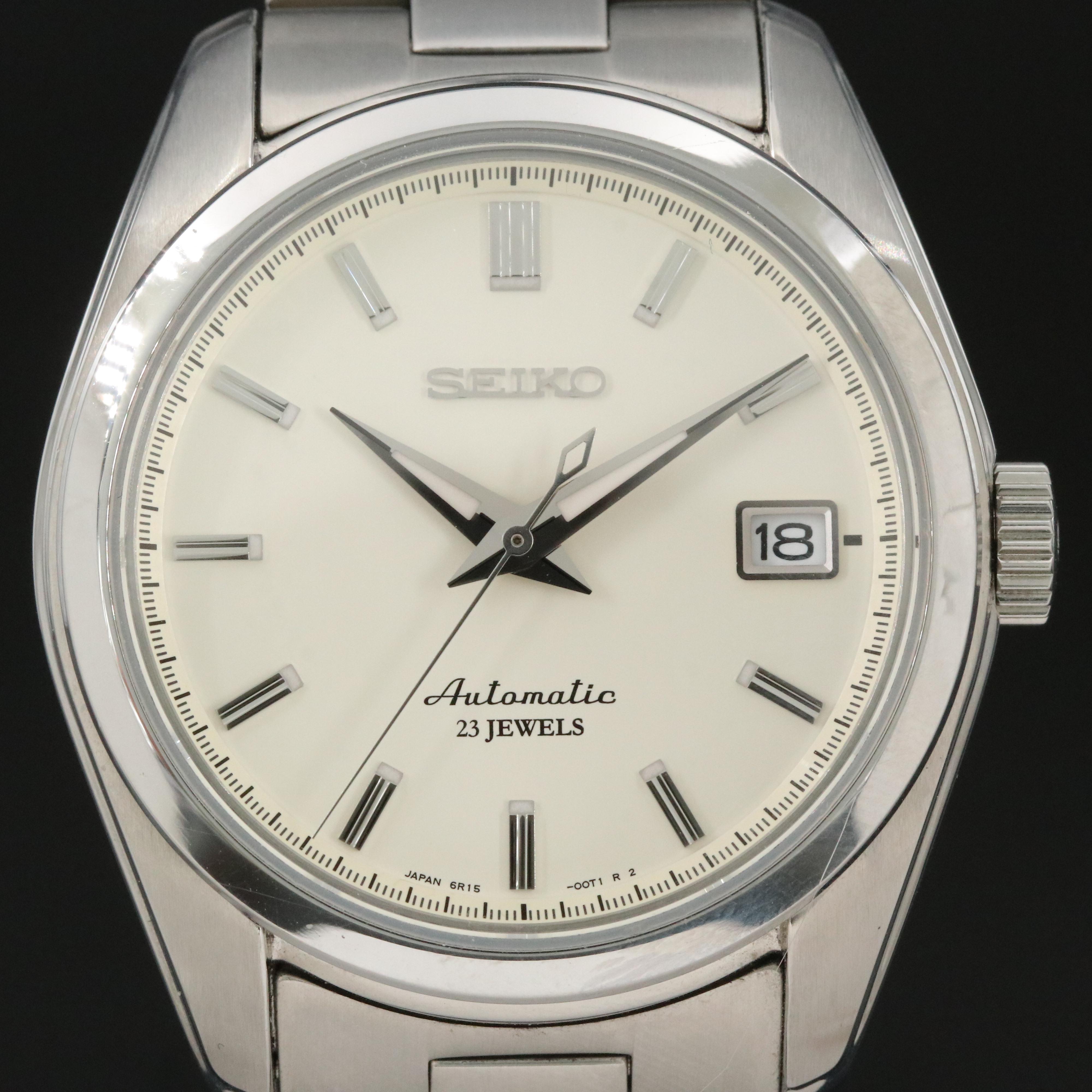 Seiko Spirit SARB035 White 38mm Steel Automatic Watch