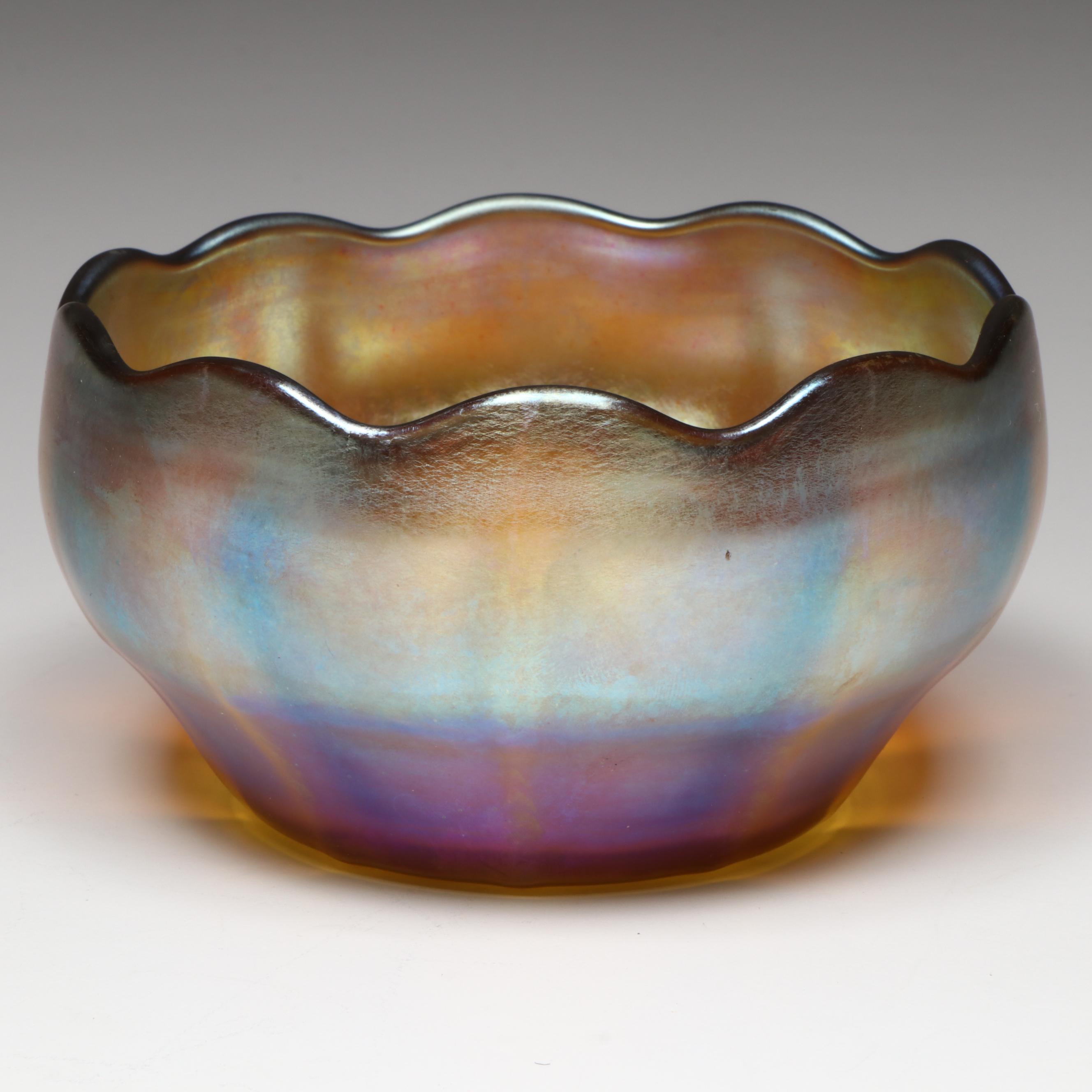Louis Comfort Tiffany Favrile Glass Bowls