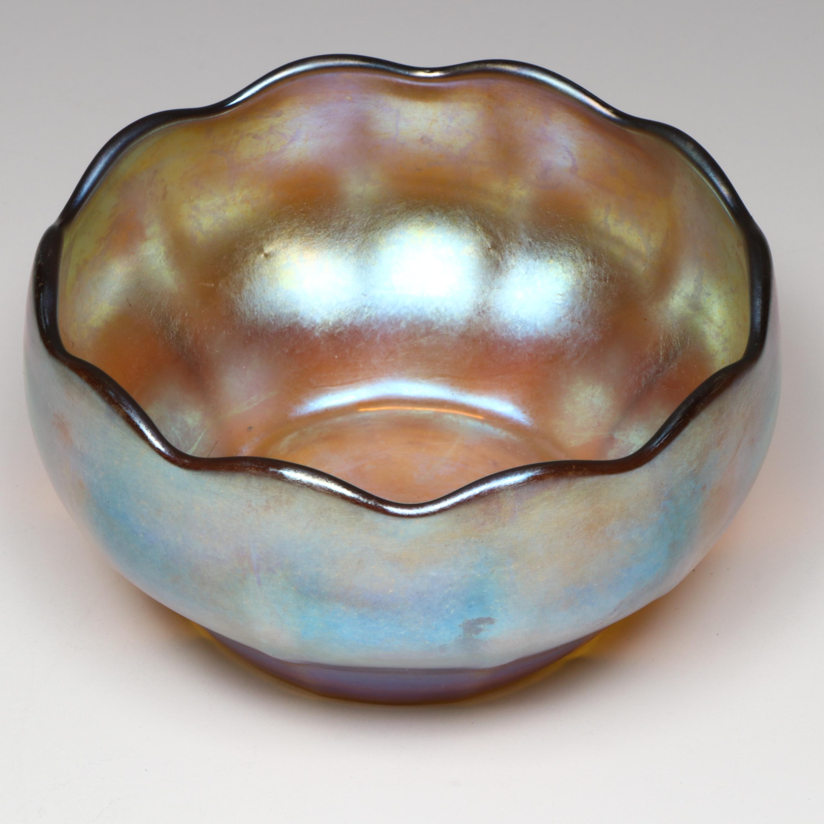 Louis Comfort Tiffany Favrile Glass Bowls
