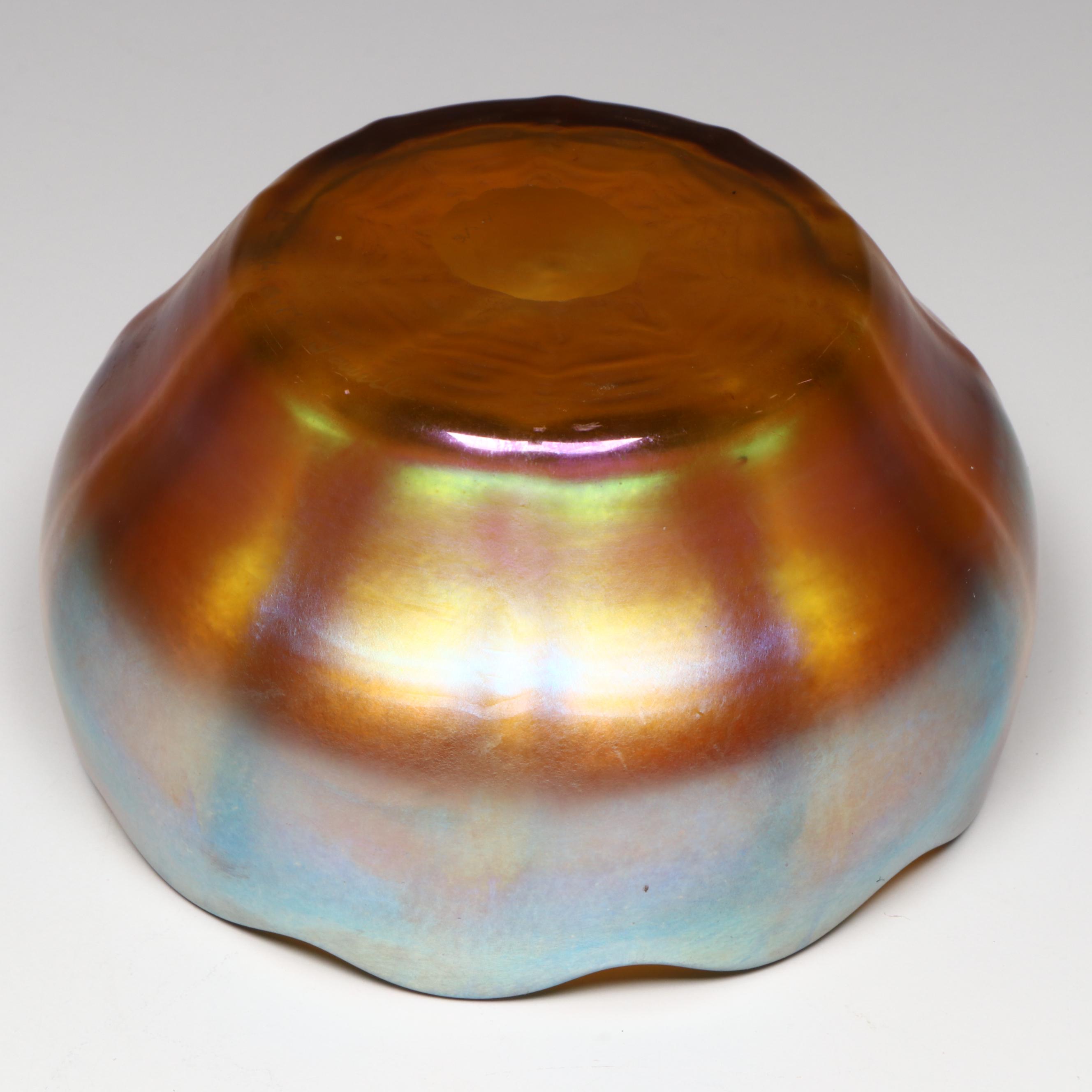 Louis Comfort Tiffany Favrile Glass Bowls