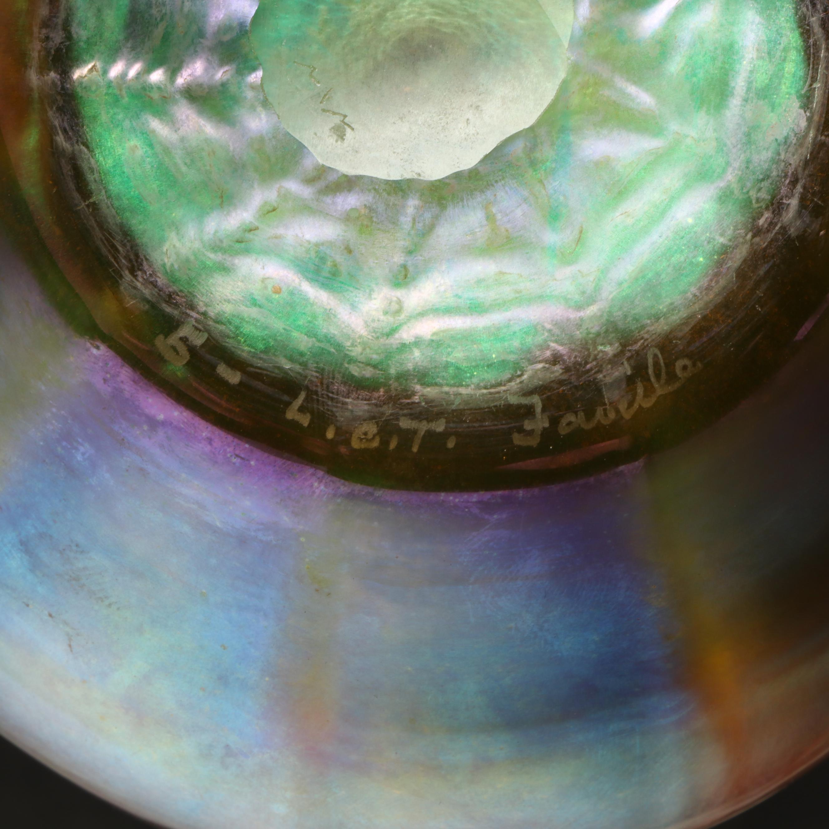 Louis Comfort Tiffany Favrile Glass Bowls