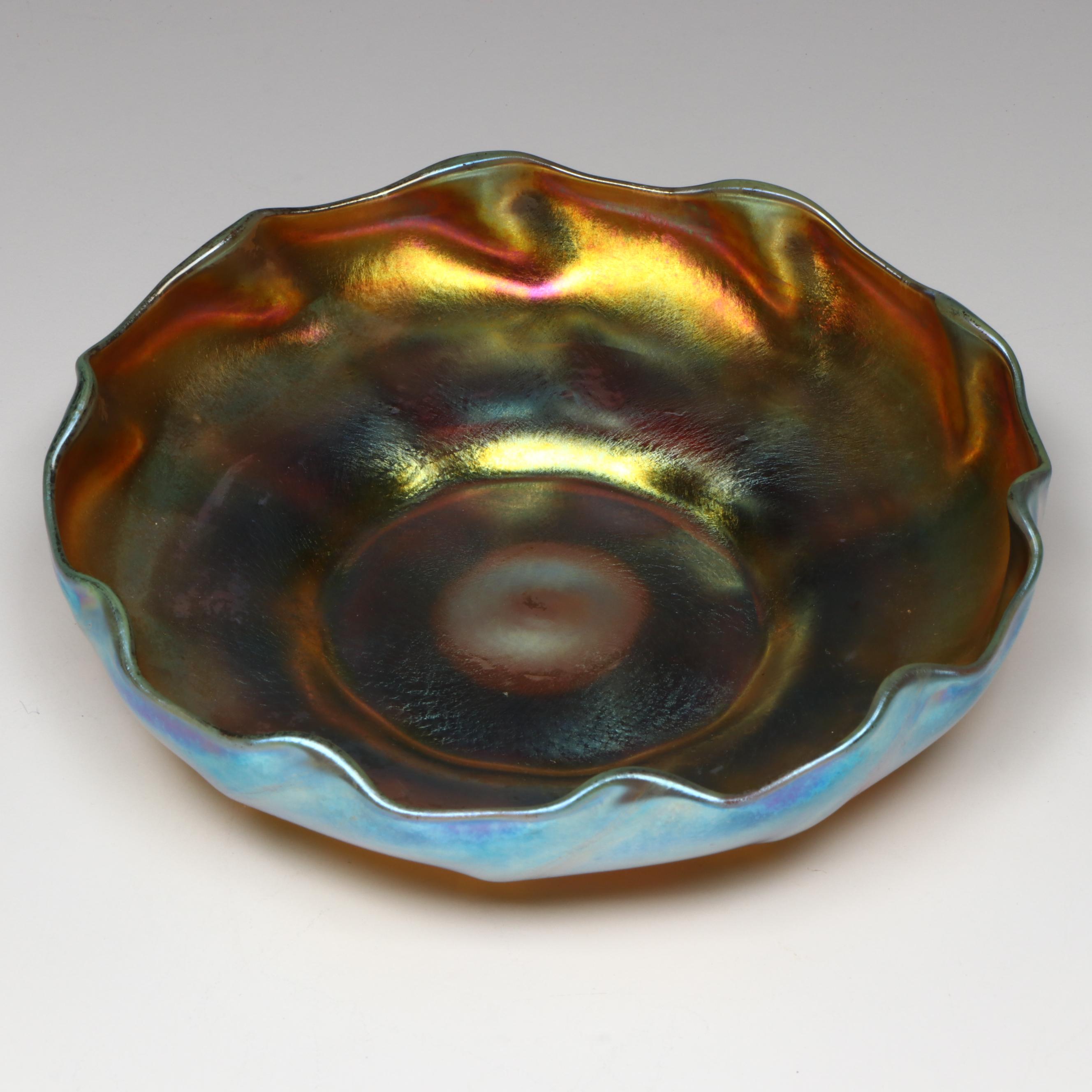 Louis Comfort Tiffany Favrile Glass Bowls