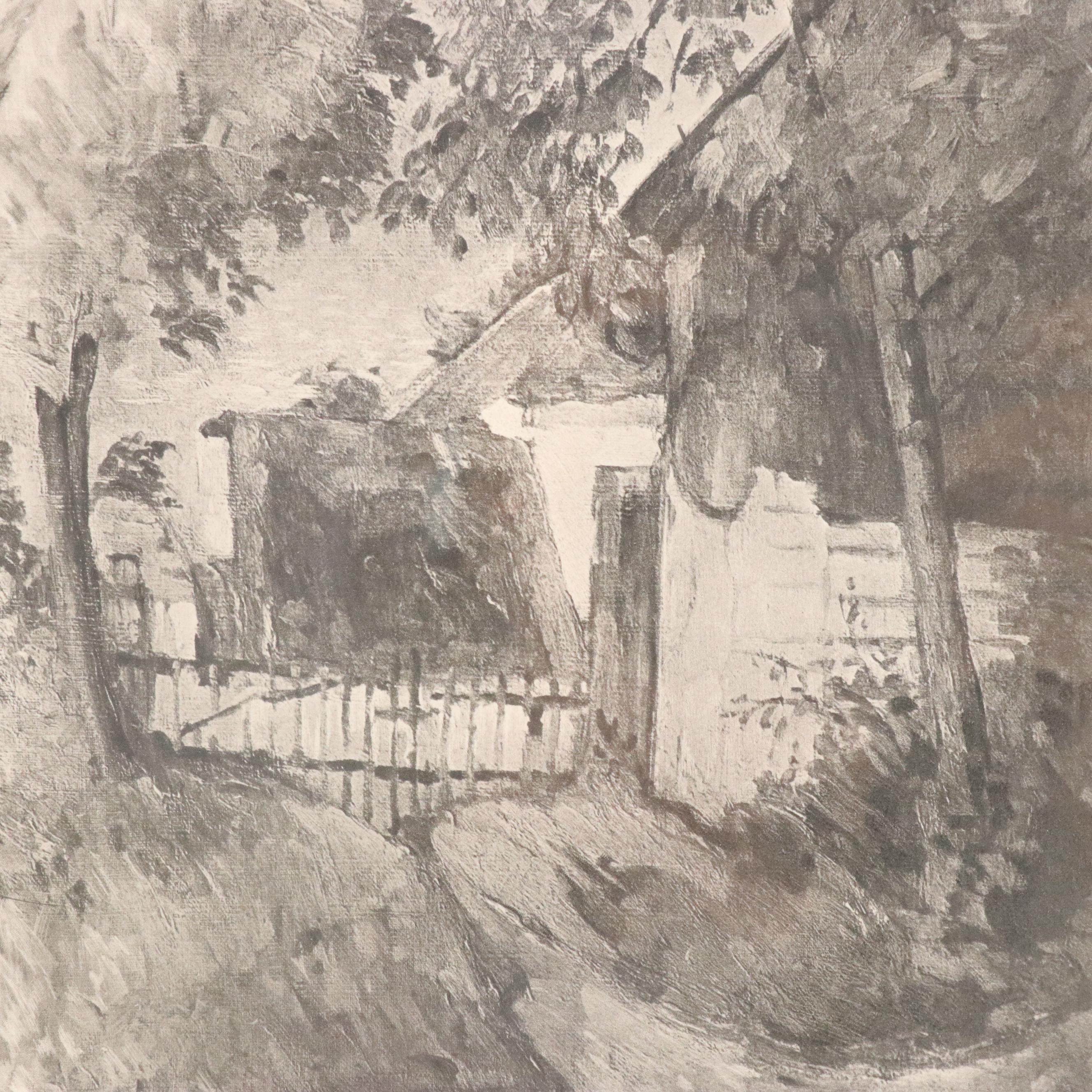 After Paul Cézanne Heliogravure from Ambroise Vollard's "Paul Cezanne"