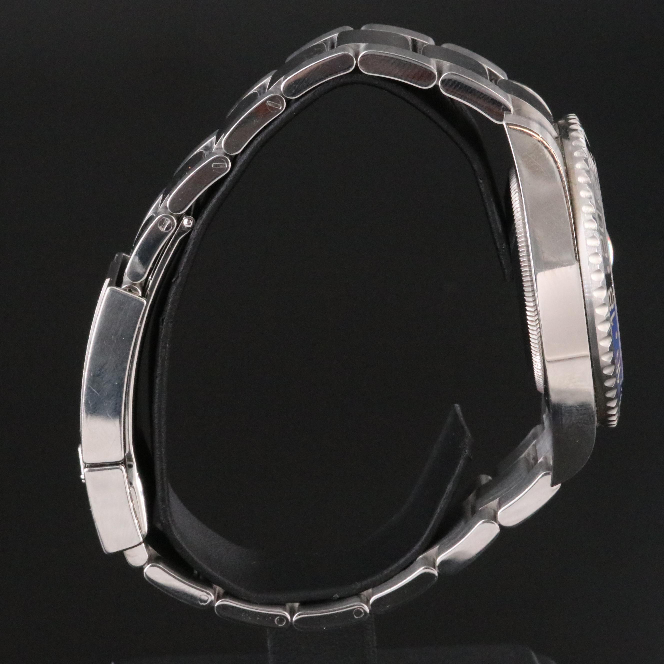 Rolex GMT-Master II Steel Ceramic Batman Watch