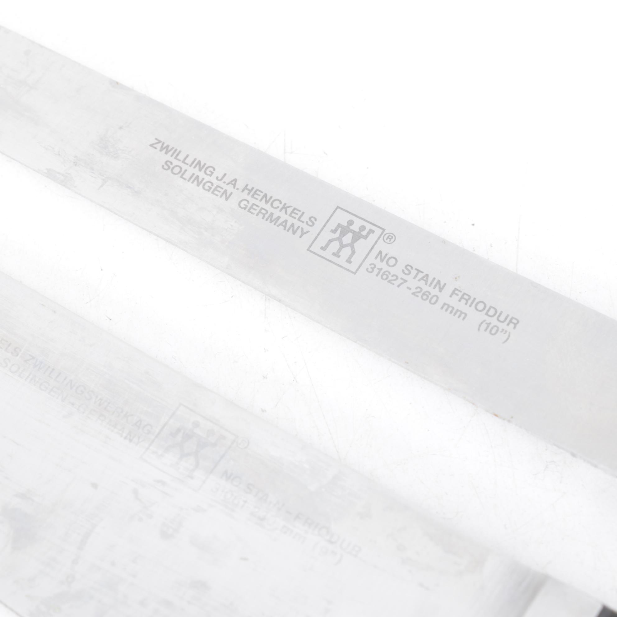 German J. A. Henckels Stainless Steel Knives