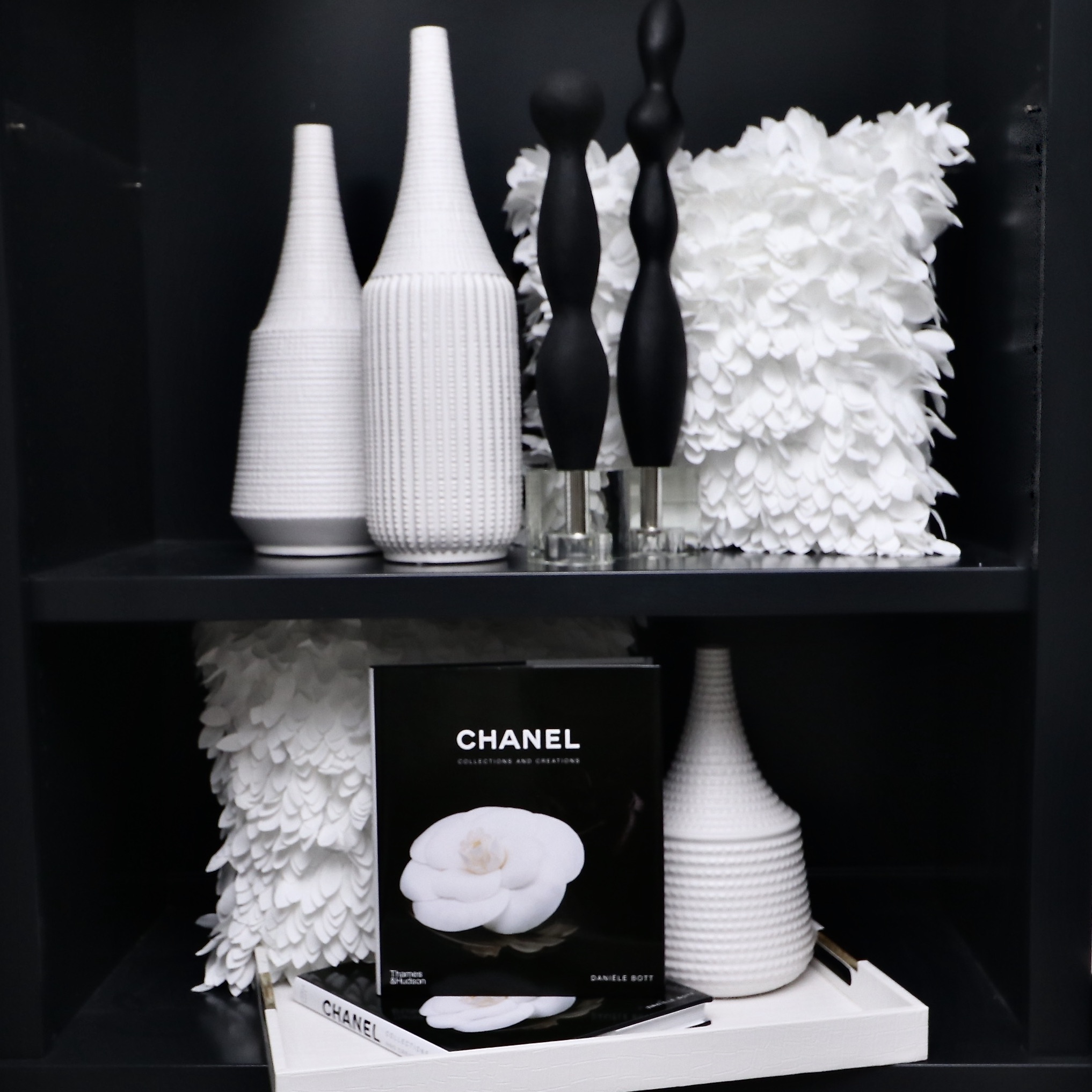 Uttermost "Koa" Marble Sculptures, Surya "Ikon" Ceramic Vase Set and More