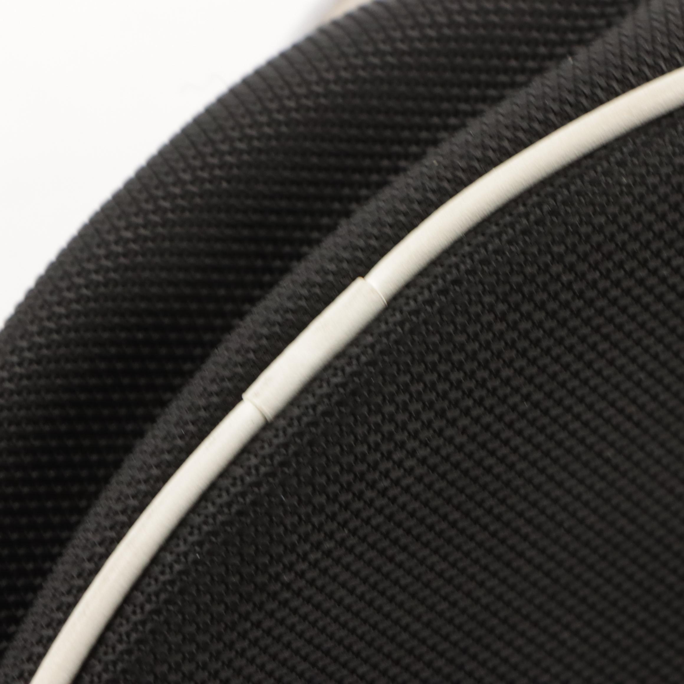 Chanel Airlines Round Crossbody Bag in Multicolored Rubber & Black Toile Canvas