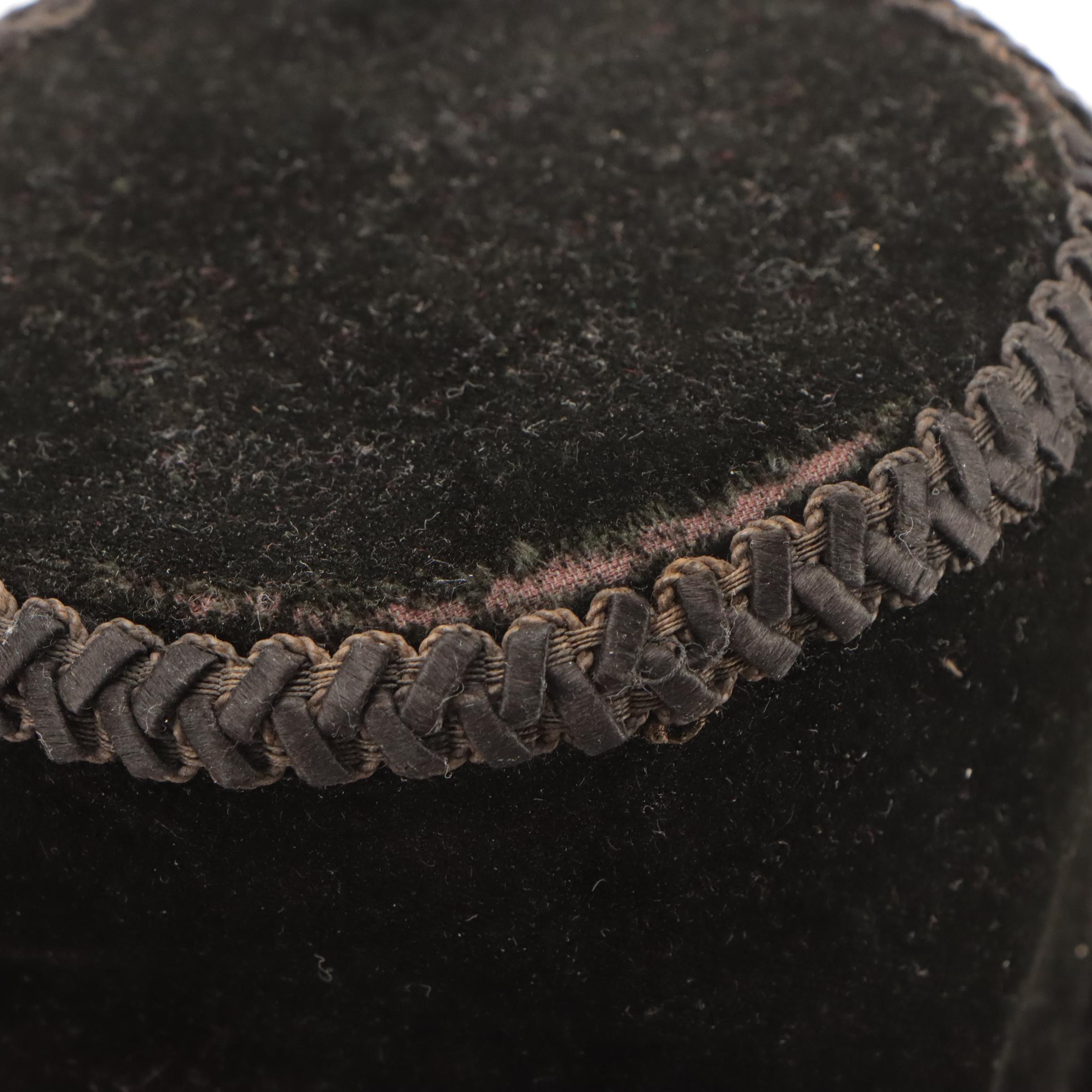 Late Victorian Woman's Embellished "Doll-Hat" Fascinator