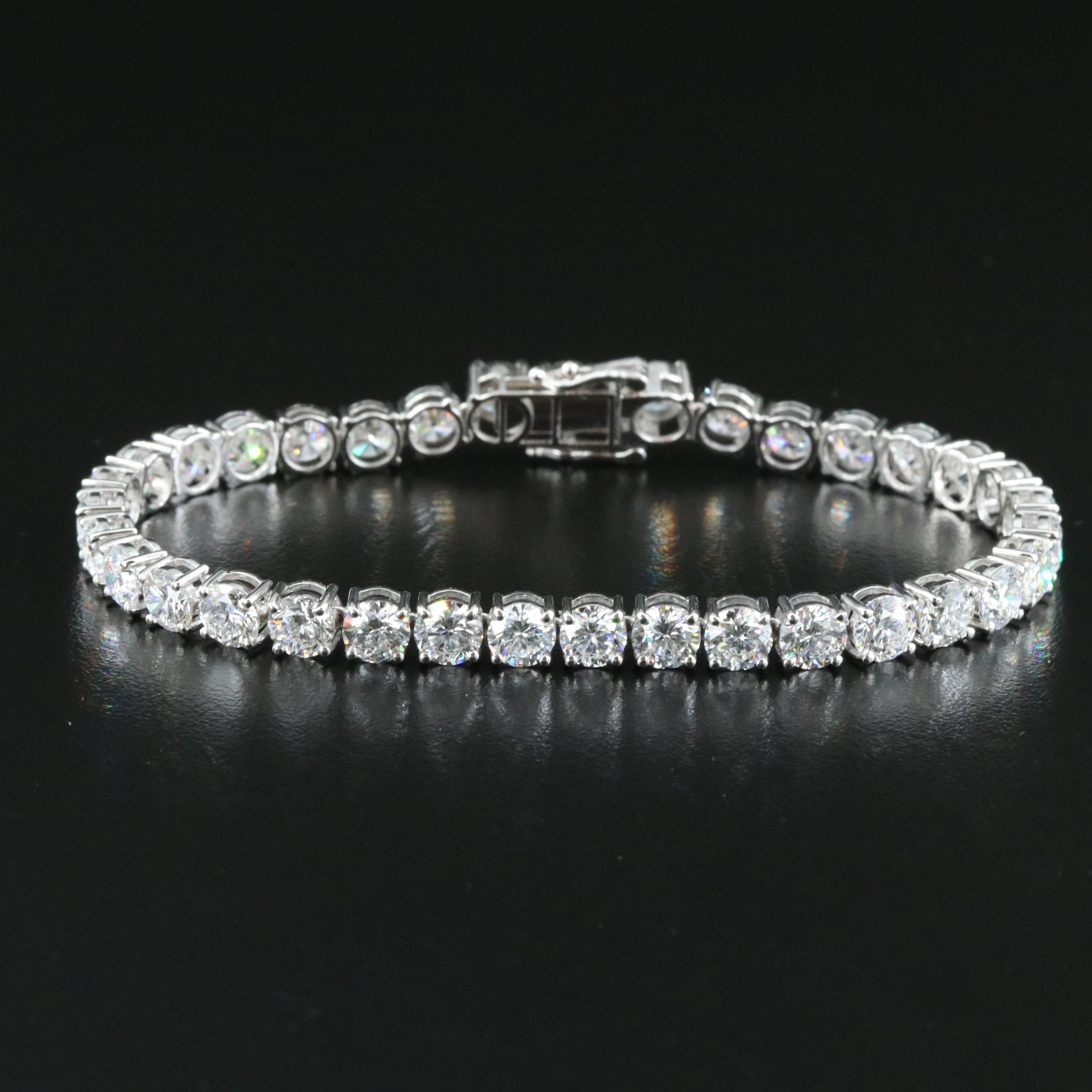 14K 17.97 CTW Lab Grown Diamond Bracelet