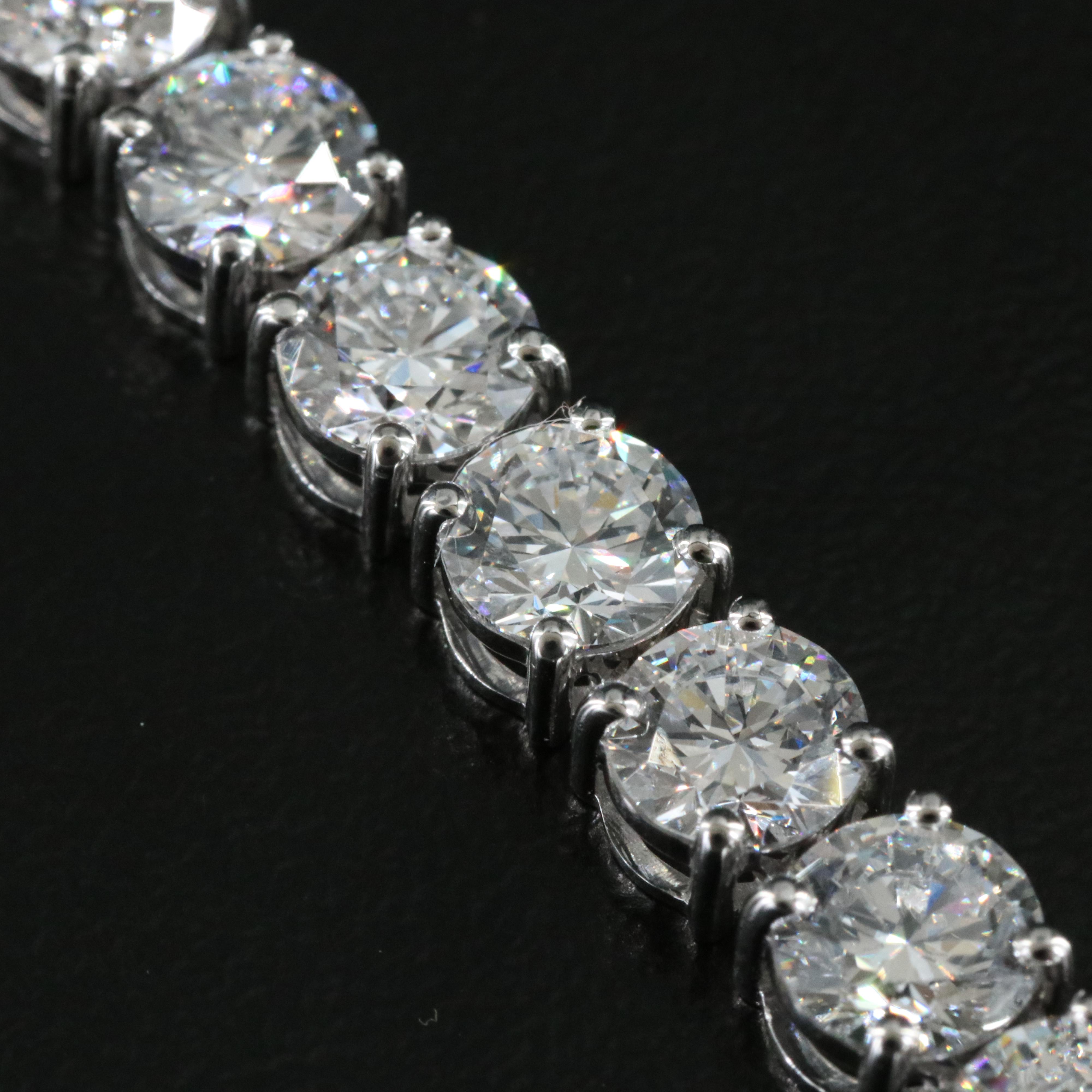 14K 17.97 CTW Lab Grown Diamond Bracelet