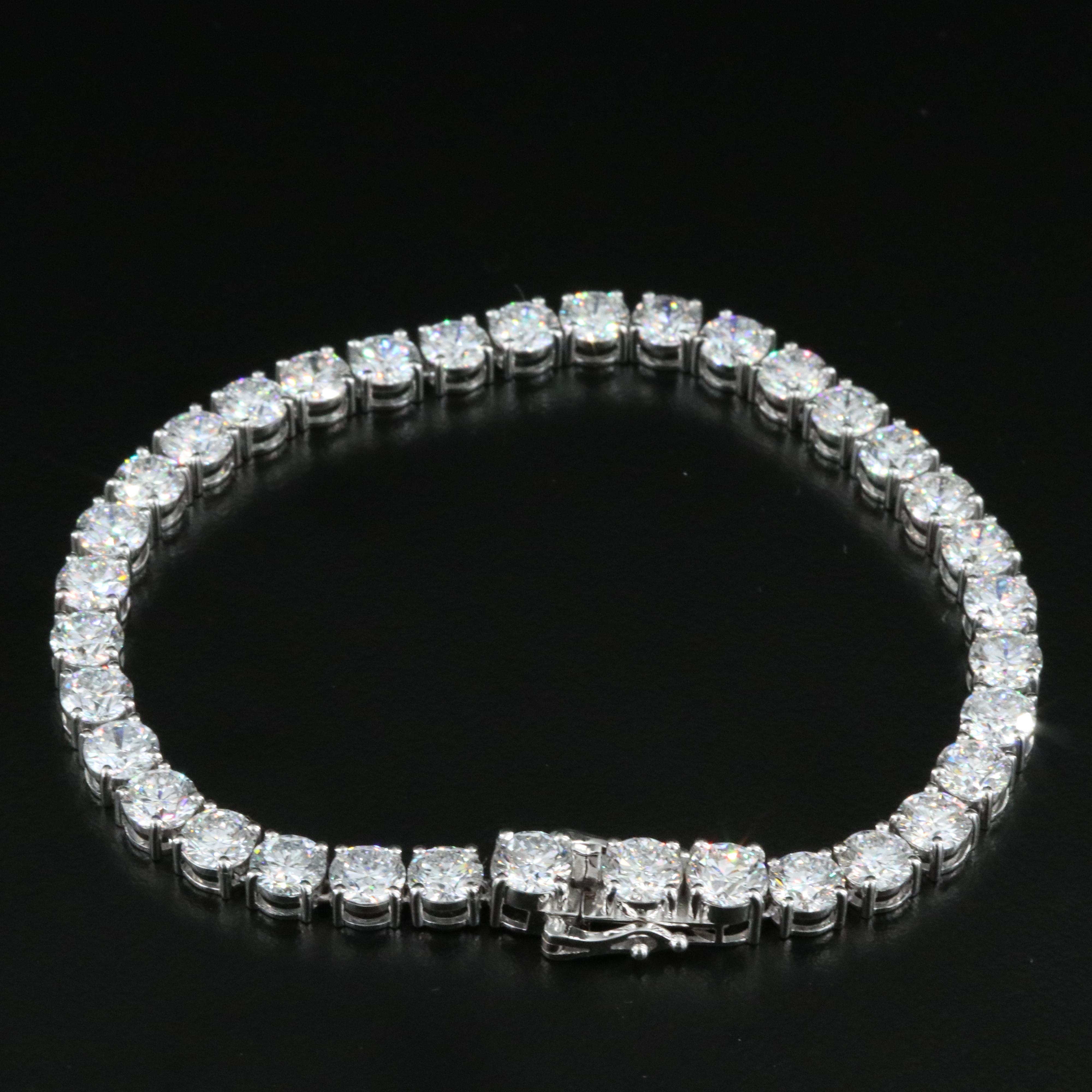 14K 17.97 CTW Lab Grown Diamond Bracelet