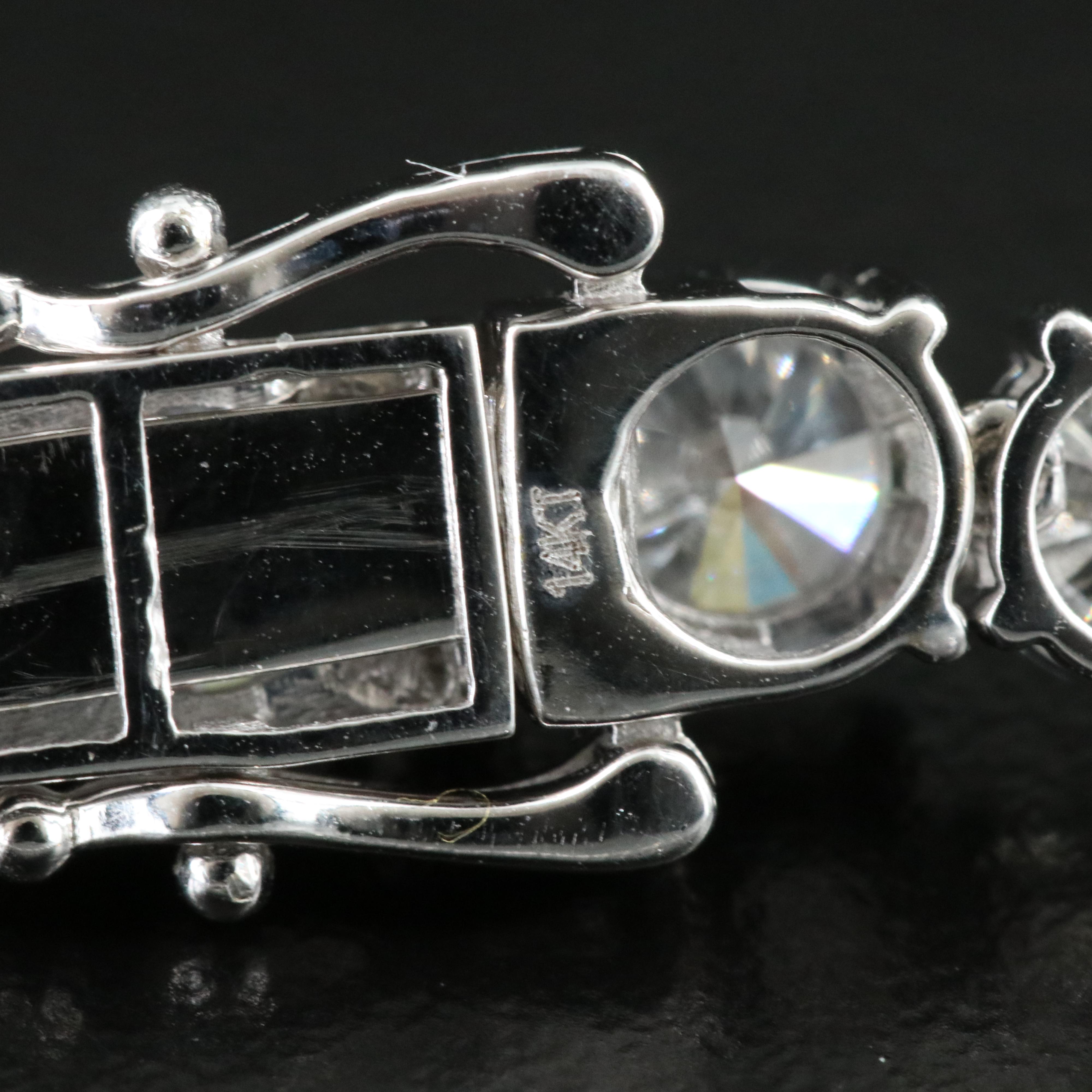 14K 17.97 CTW Lab Grown Diamond Bracelet