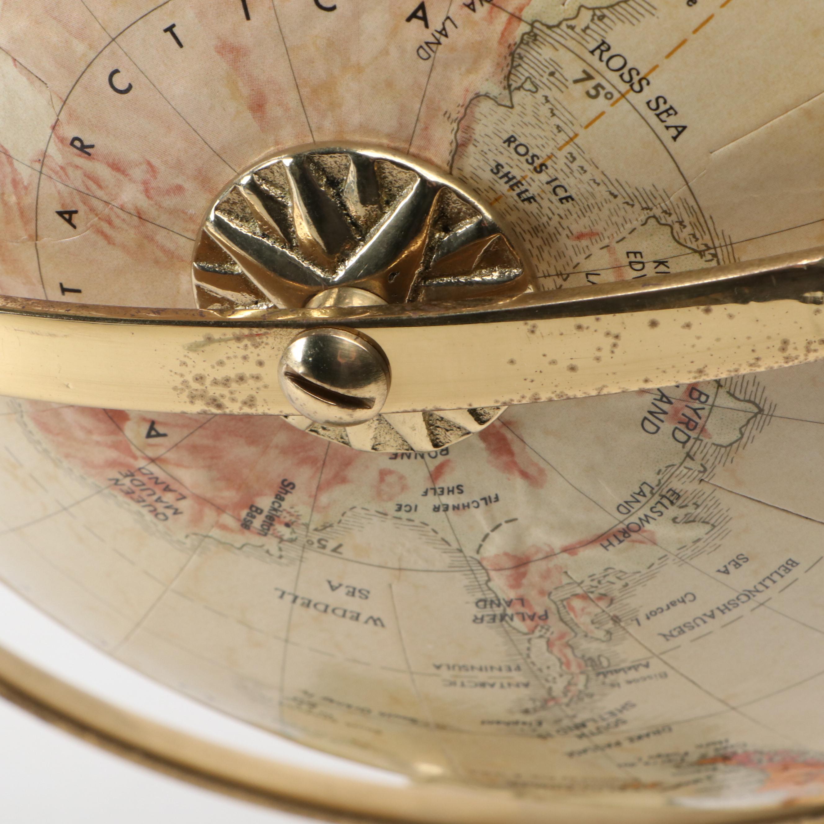 Replogle World Desk Globe on Marble Base