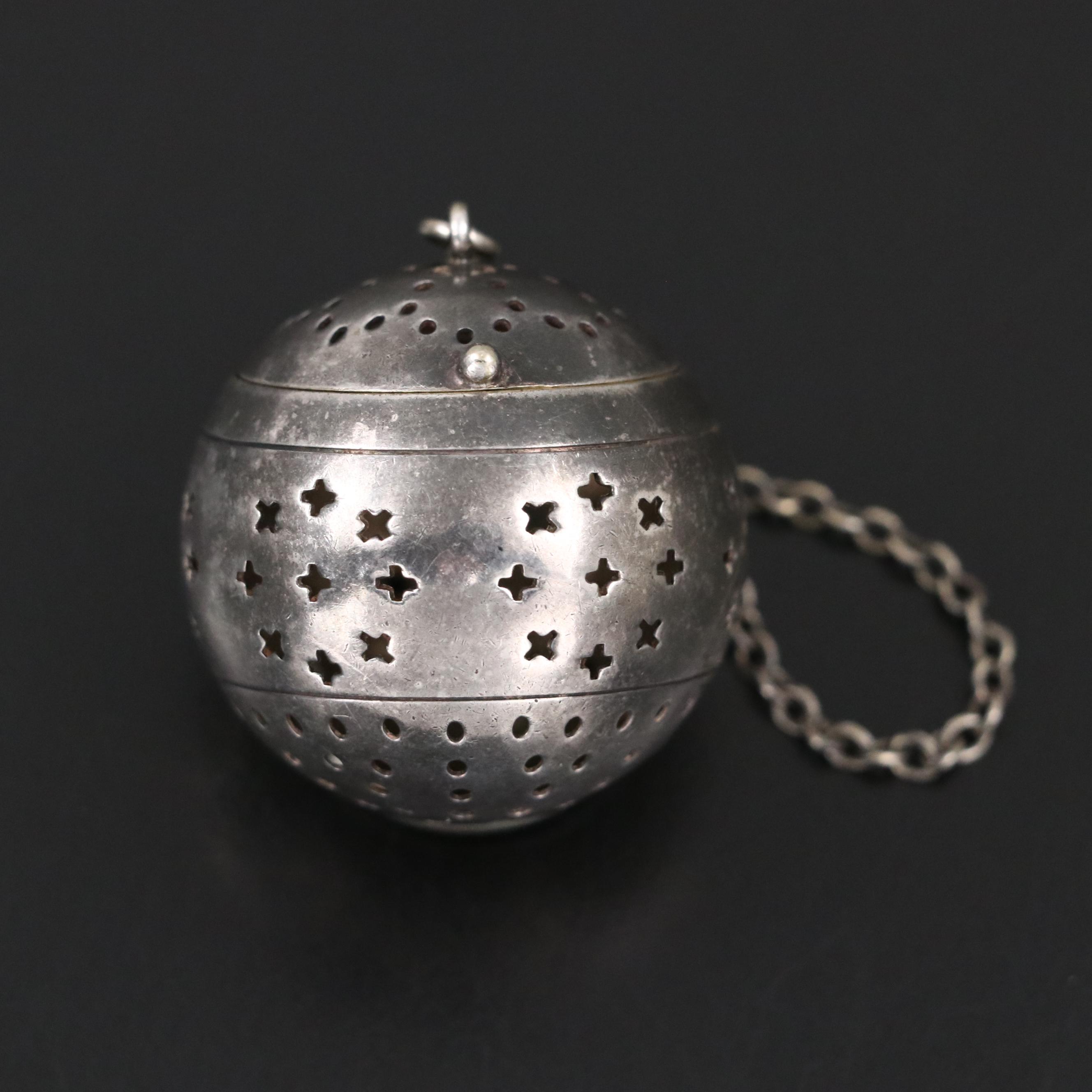 Silver Plate Tea Infuser