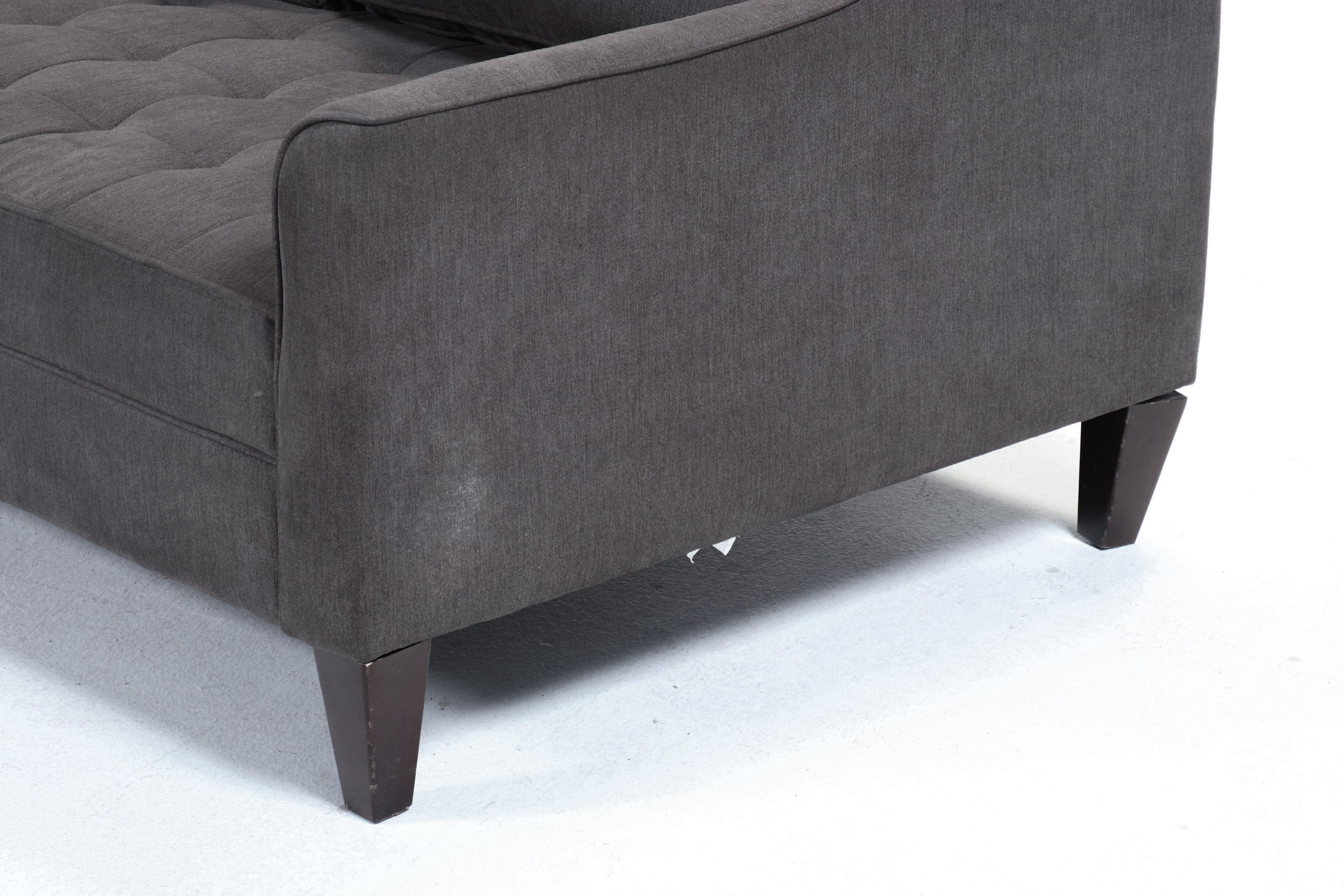 Haverty's Furniture Contemporary Fabric Upholstered Two-Piece Sectional