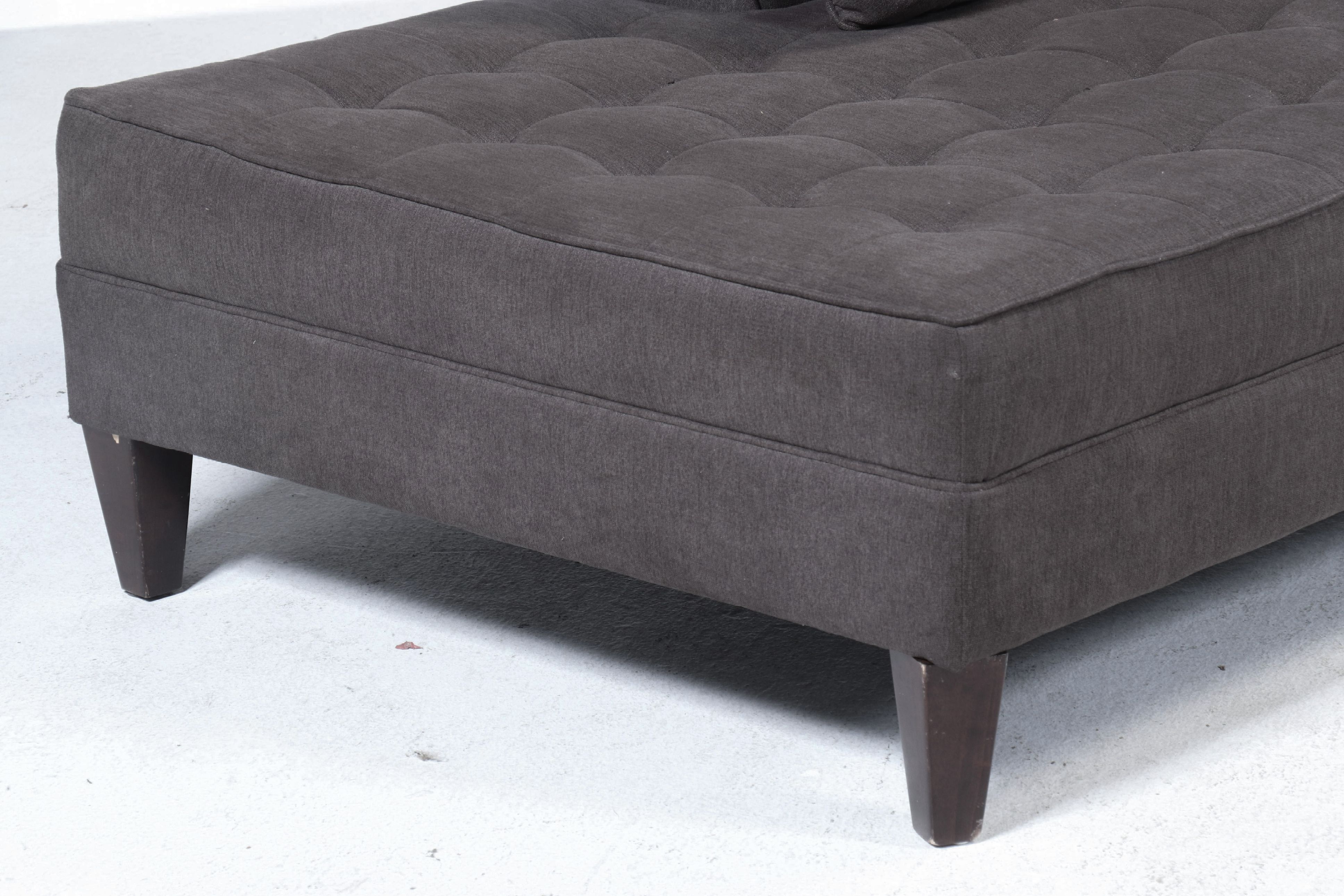 Haverty's Furniture Contemporary Fabric Upholstered Two-Piece Sectional