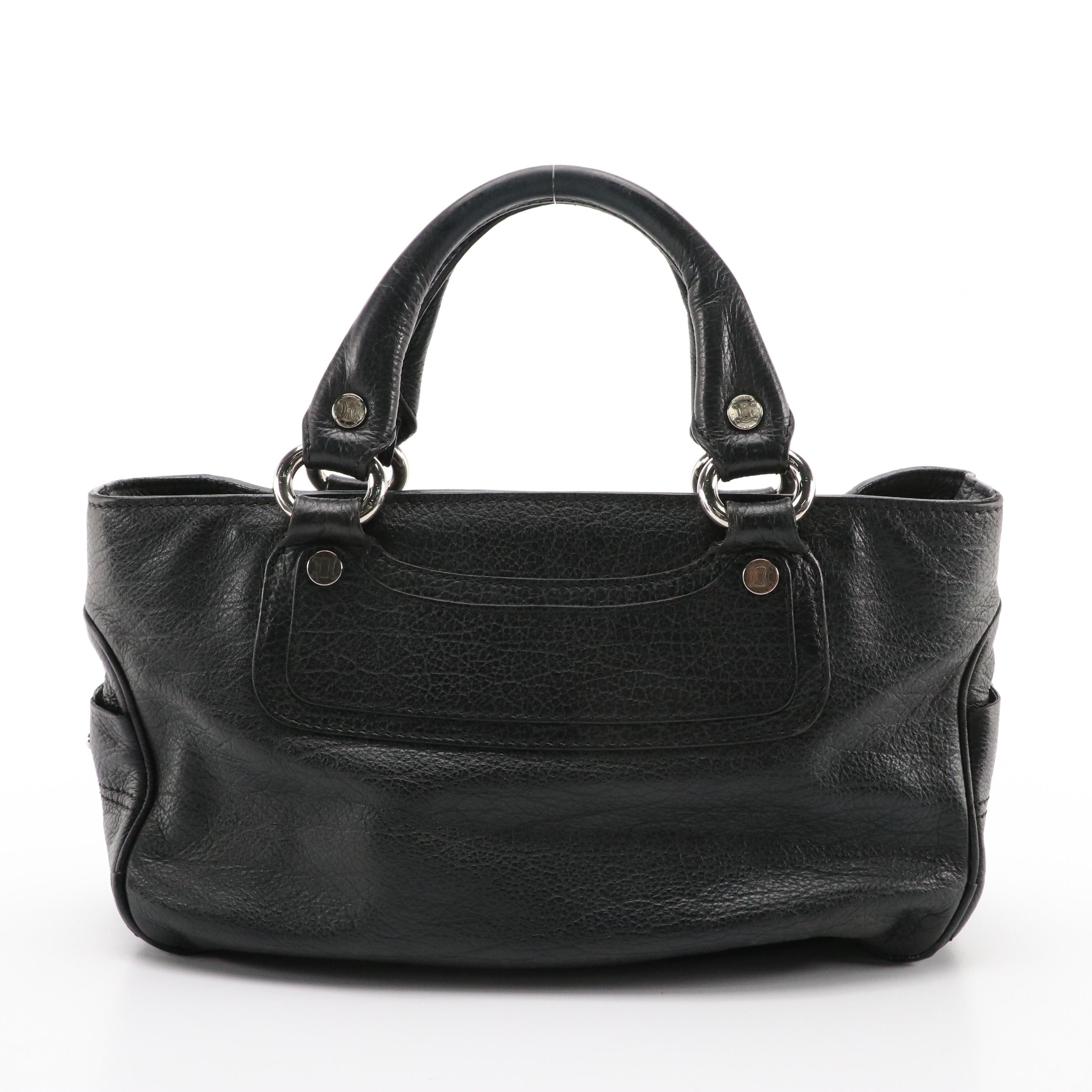 Celine Grain Leather Boogie Handbag