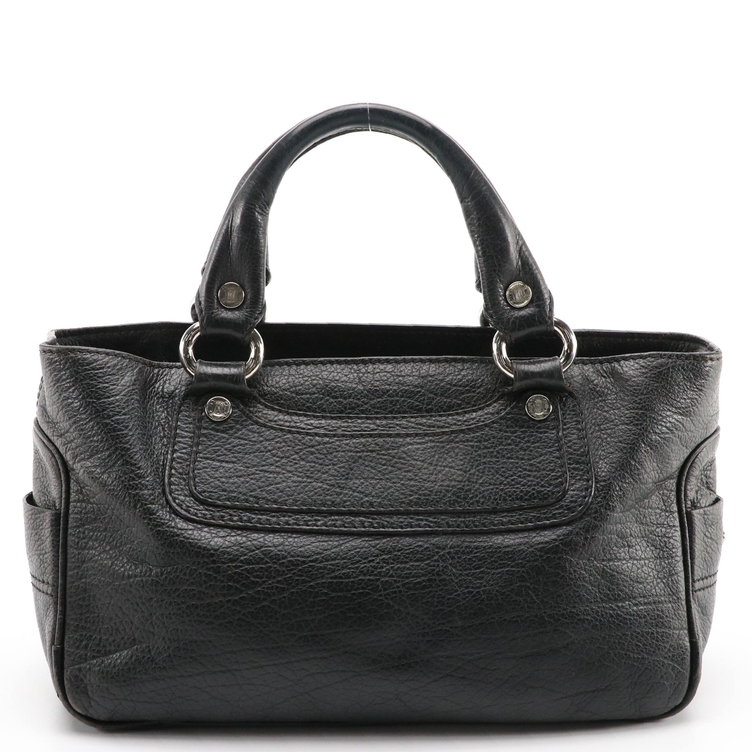 Celine Grain Leather Boogie Handbag