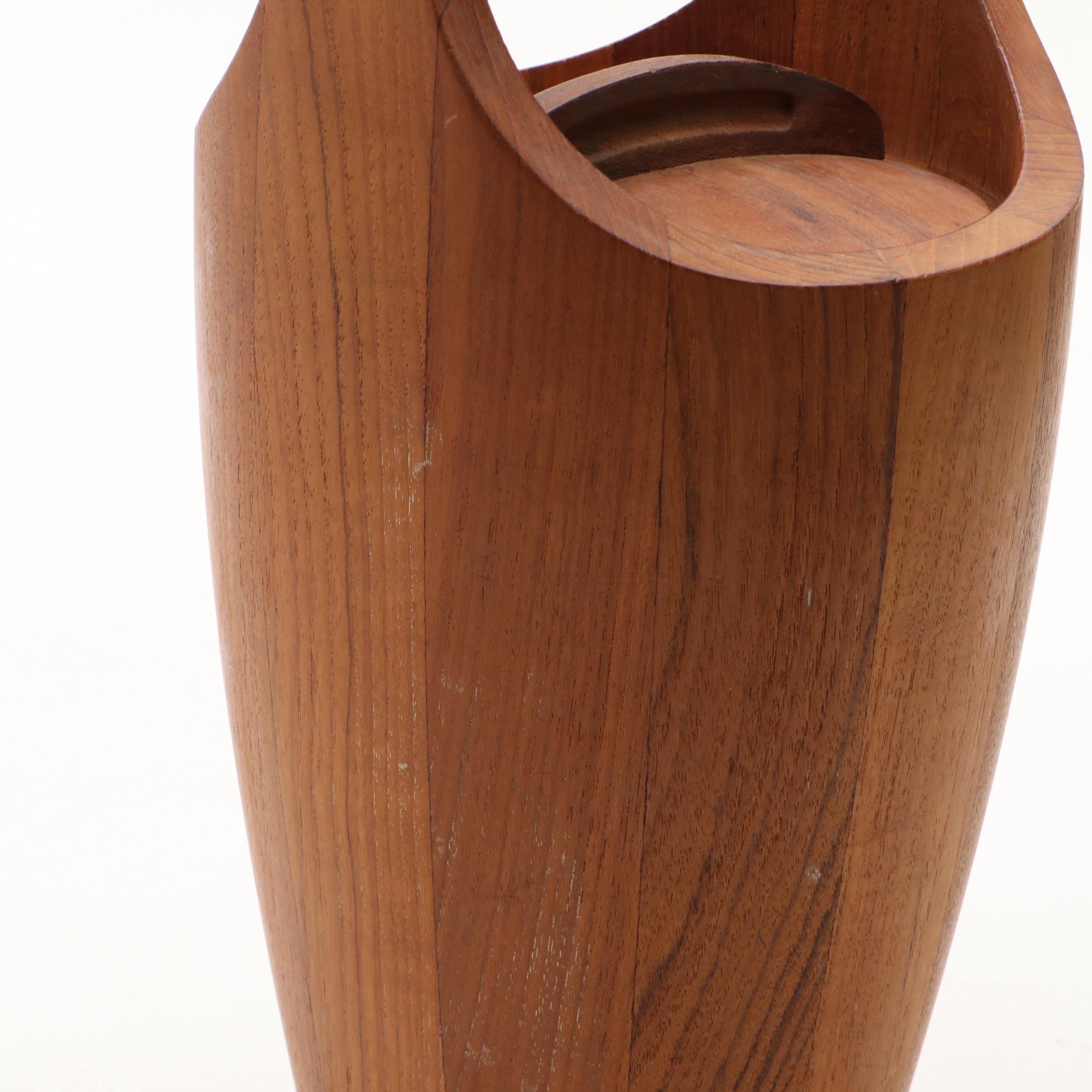 Jens Quistgaard for Dansk Teak Ice Bucket, Mid-20th Century