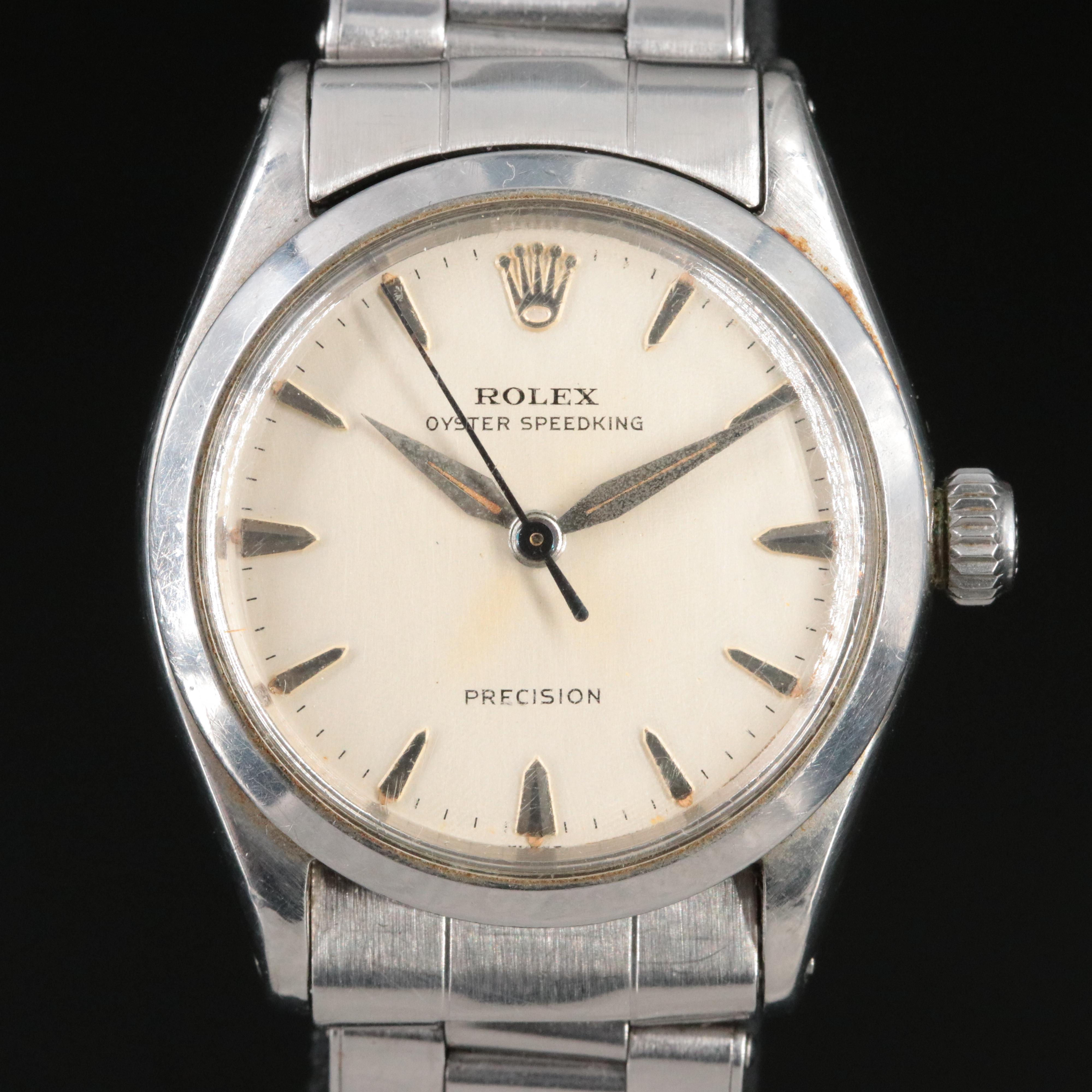 1962 Rolex Oyster SpeedKing Precision Watch