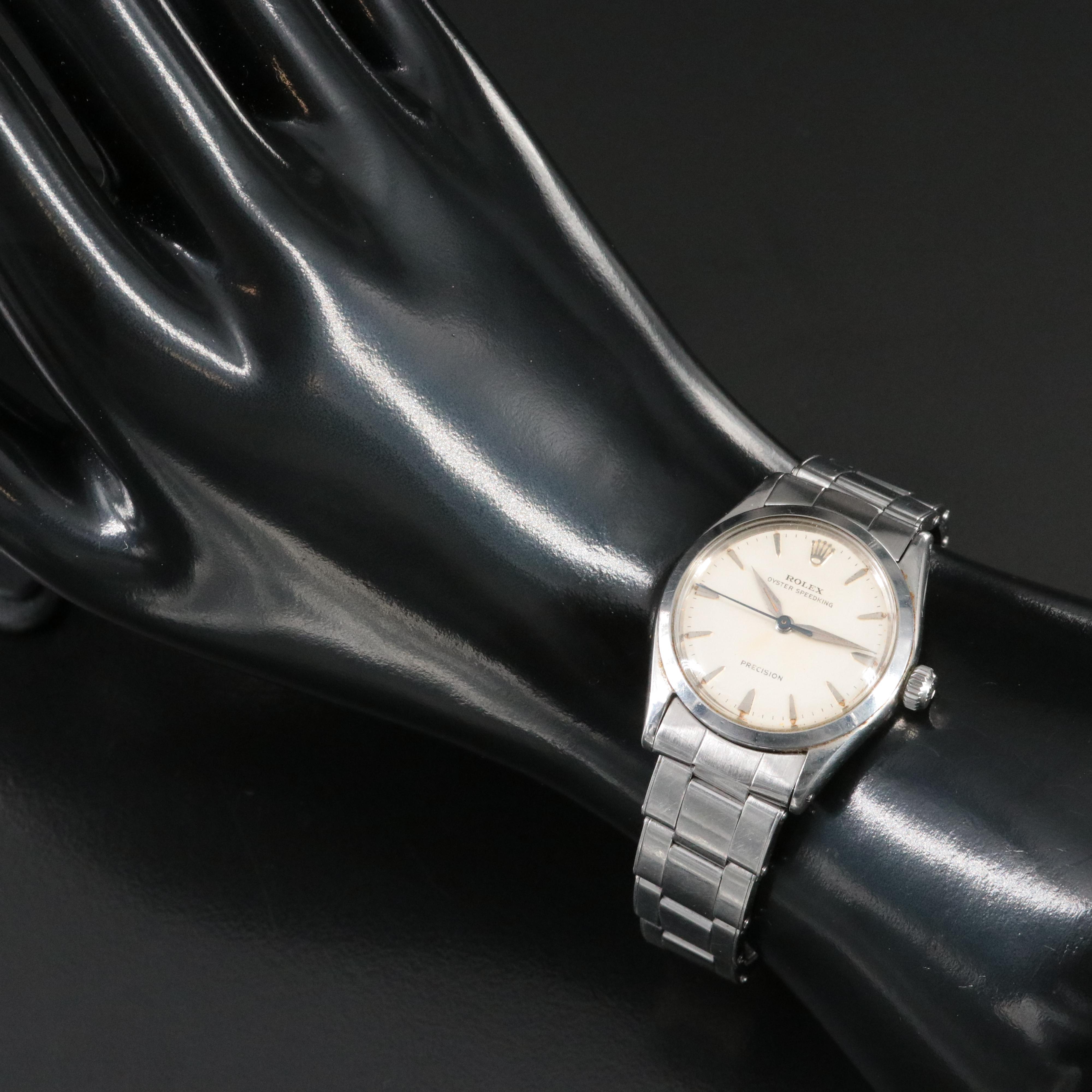 1962 Rolex Oyster SpeedKing Precision Watch