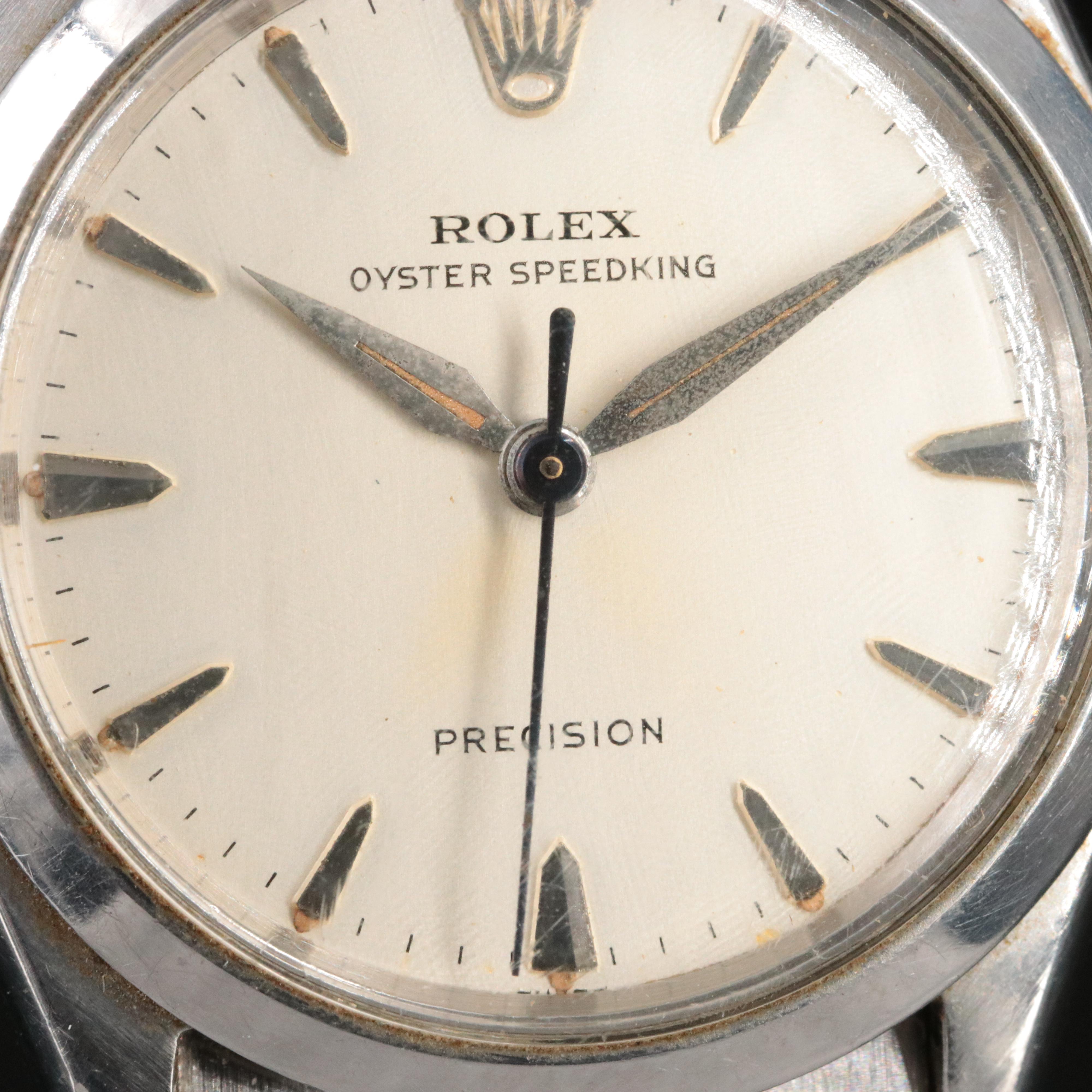 1962 Rolex Oyster SpeedKing Precision Watch