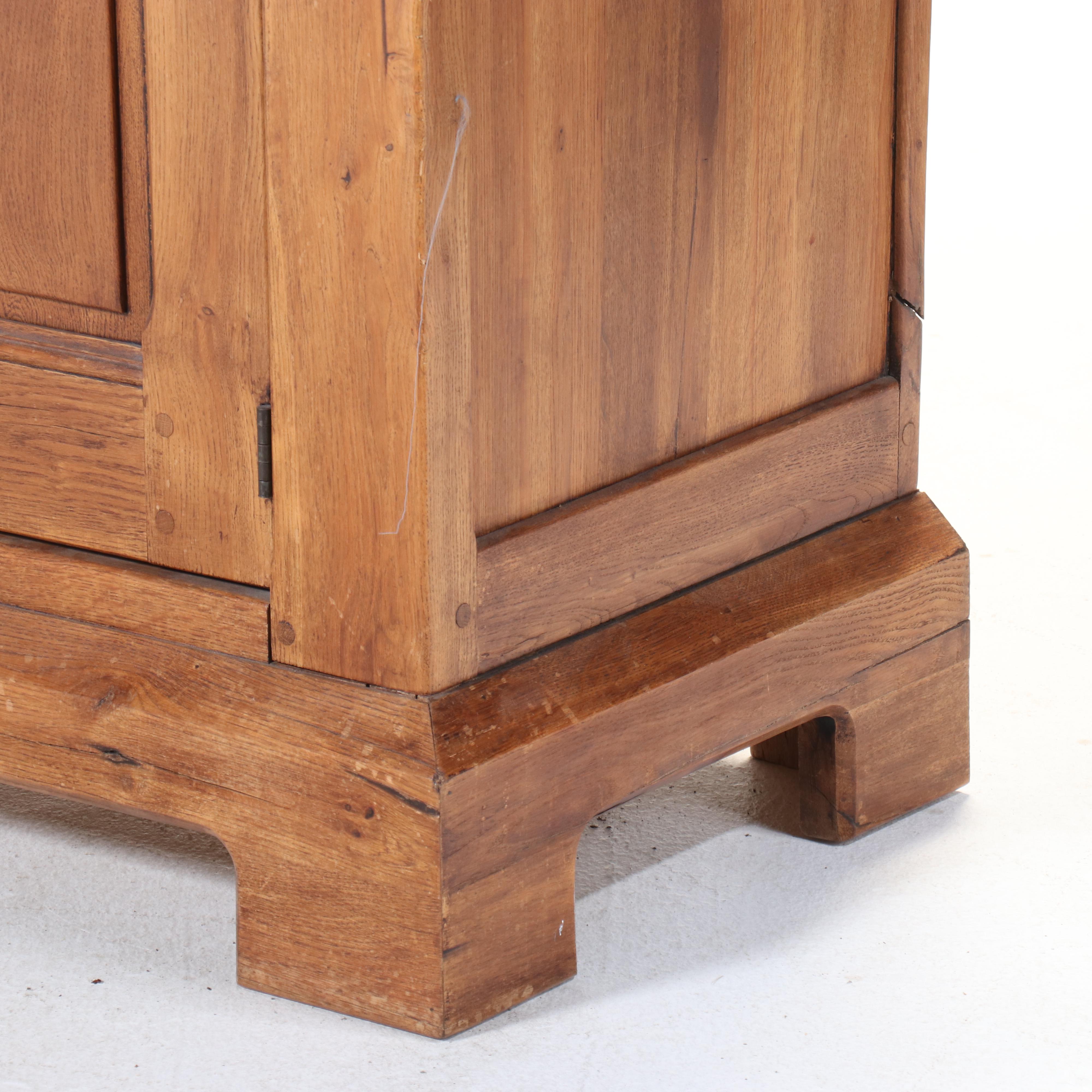 Large Spanish Colonial Style Quartersawn Oak Sideboard