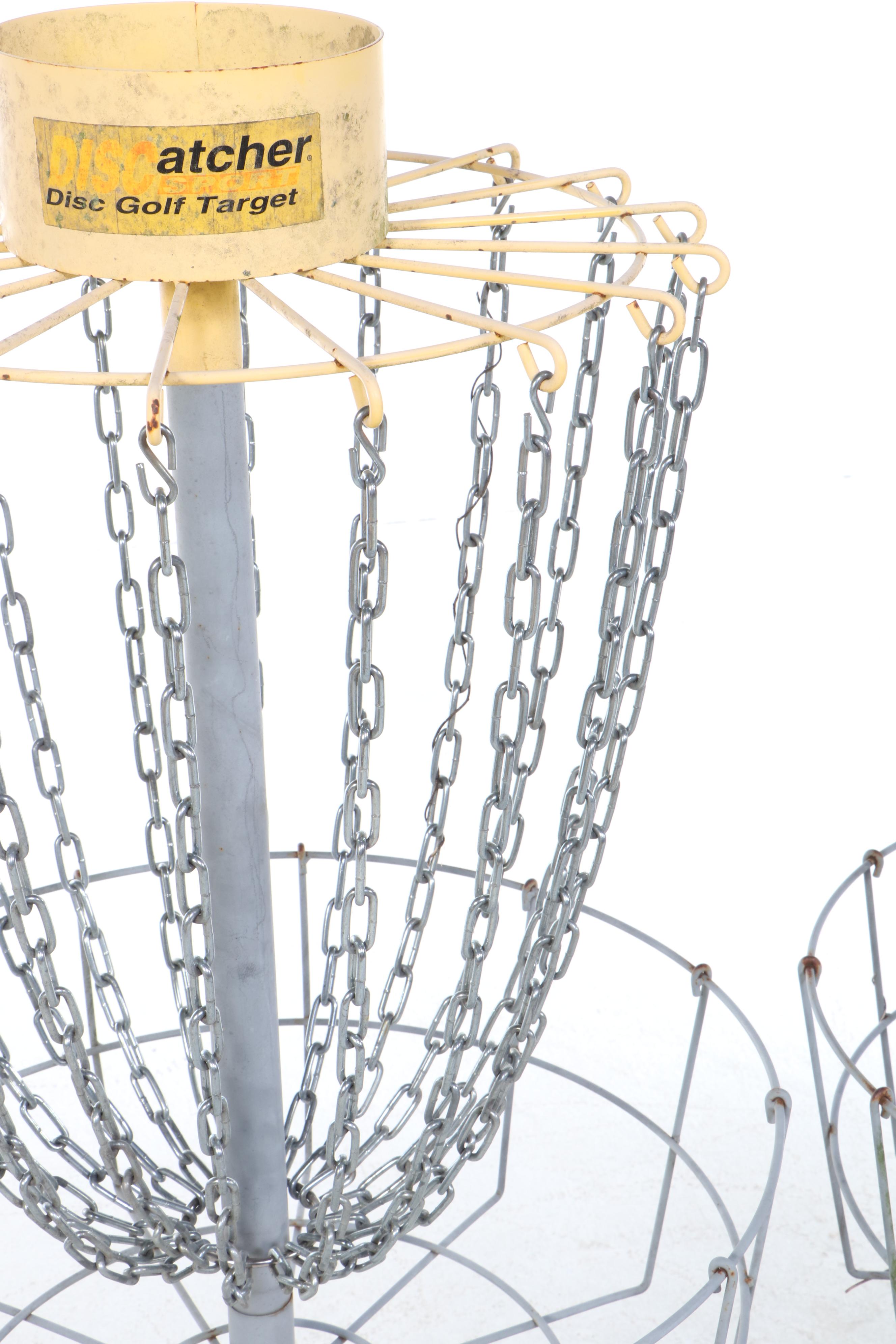 Pair of Innova Disc Golf Target Baskets