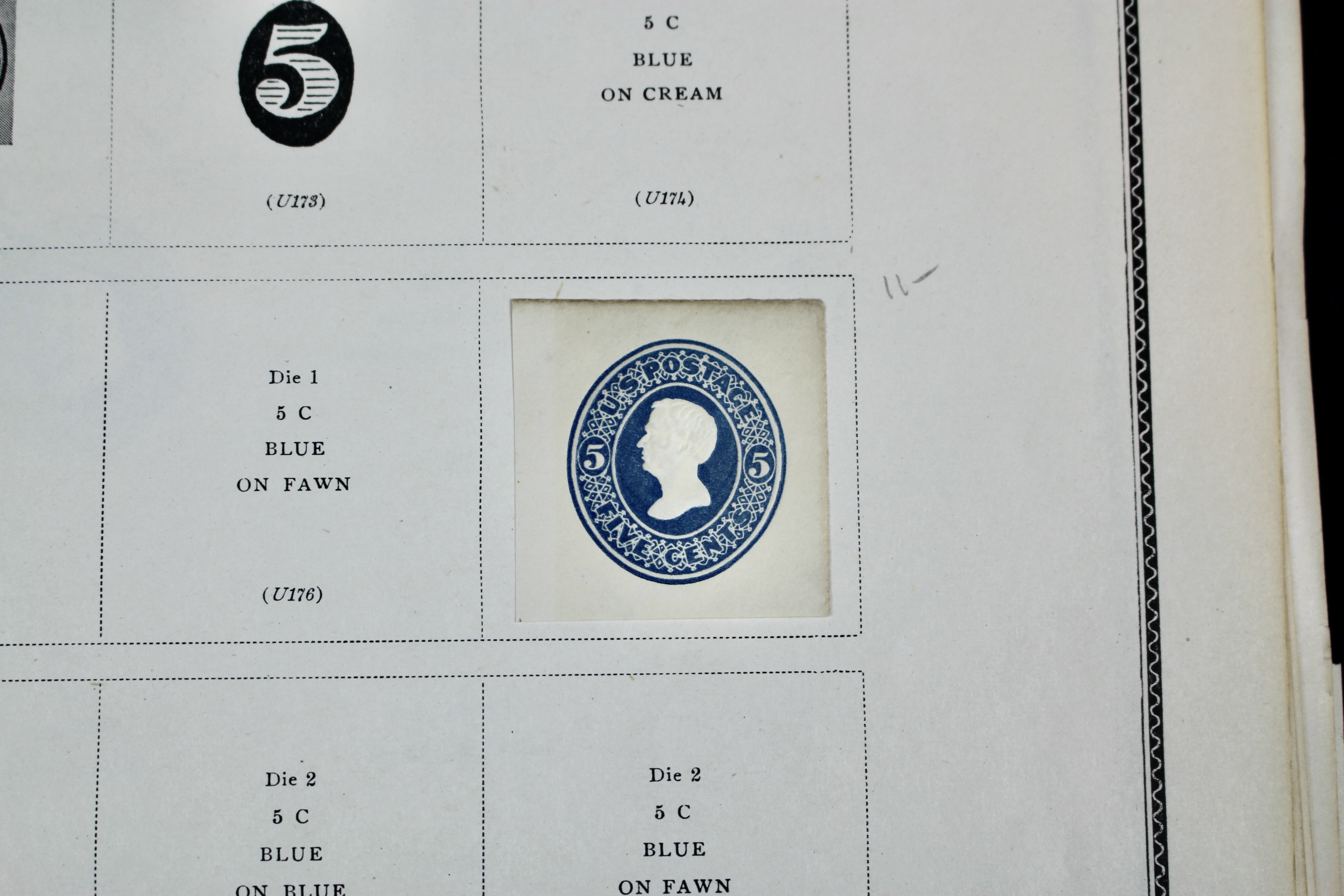 Early Cut Square Envelope Postage Collection, 1853 to 1950