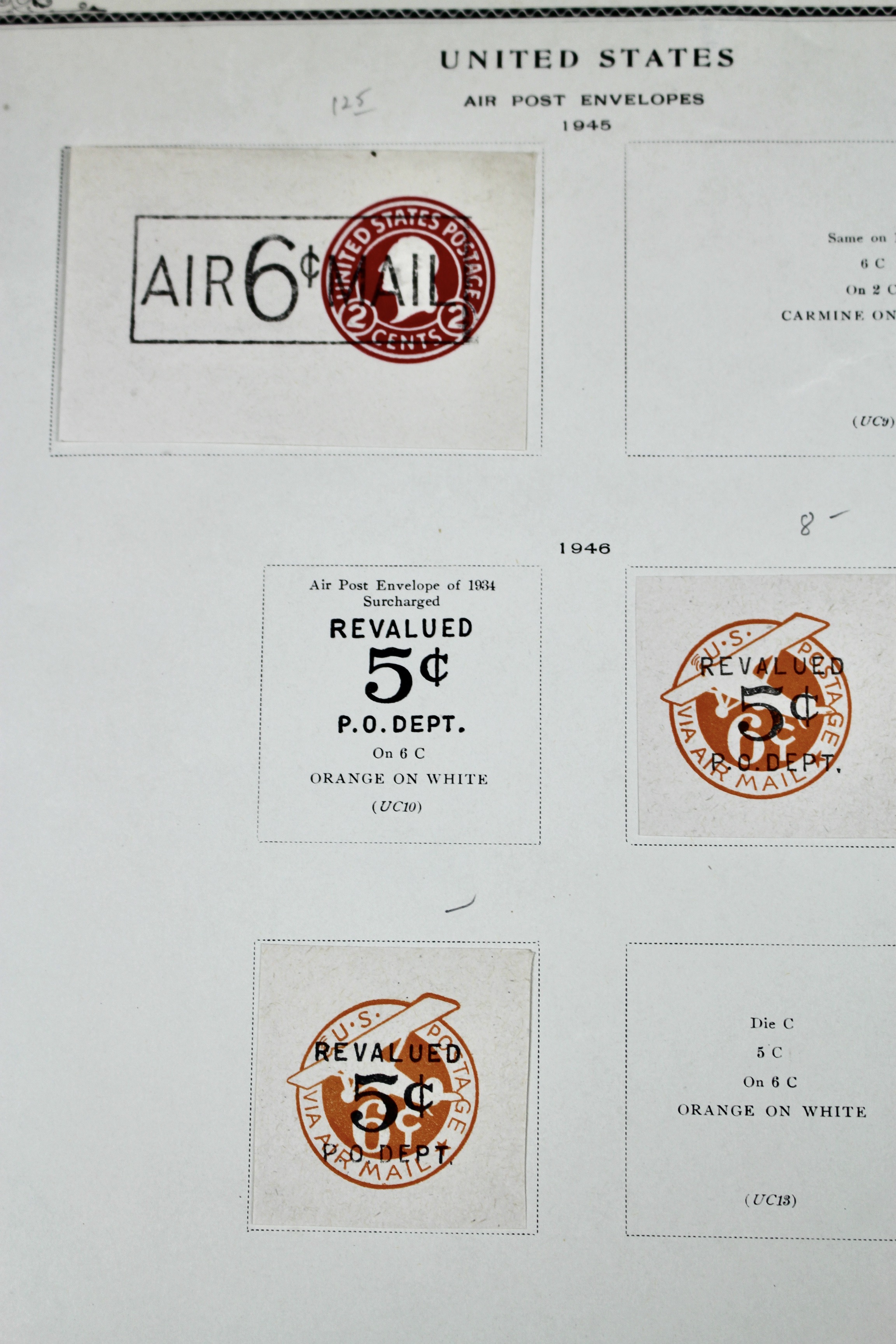 Early Cut Square Envelope Postage Collection, 1853 to 1950