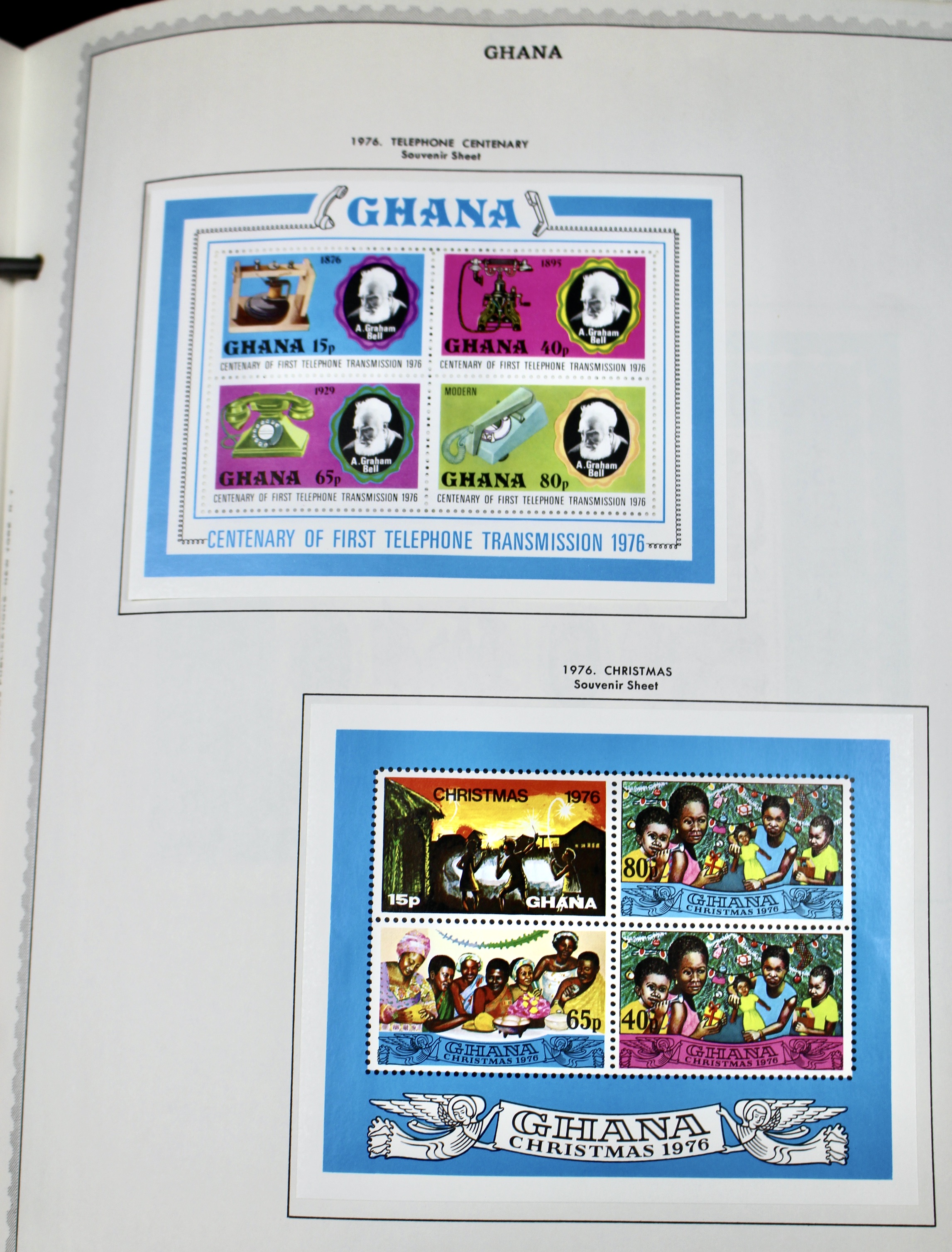 Mint Condition Ghana Postage Stamp Collection