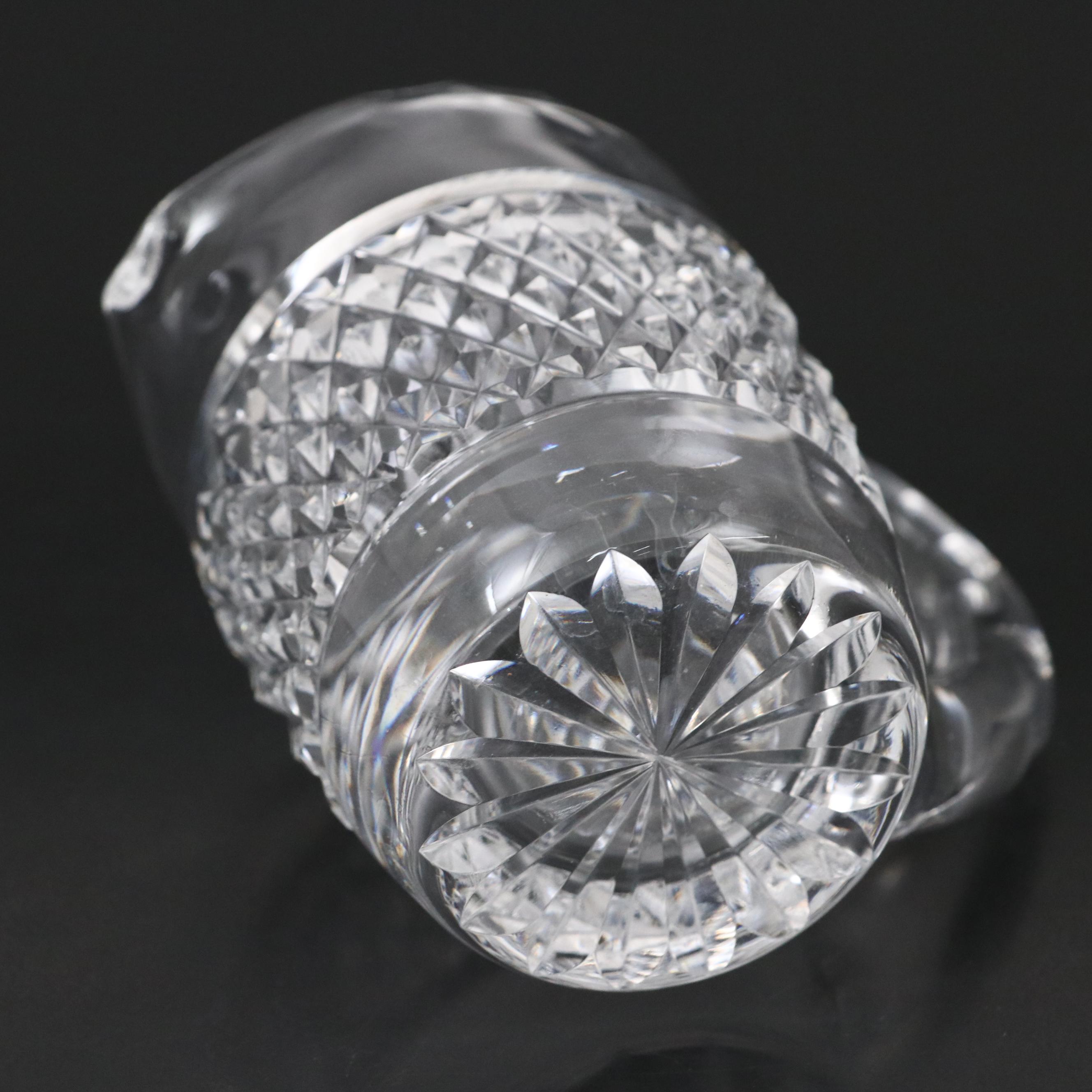 Waterford Crystal Creamer with Marquis by Waterford Crystal Bowl