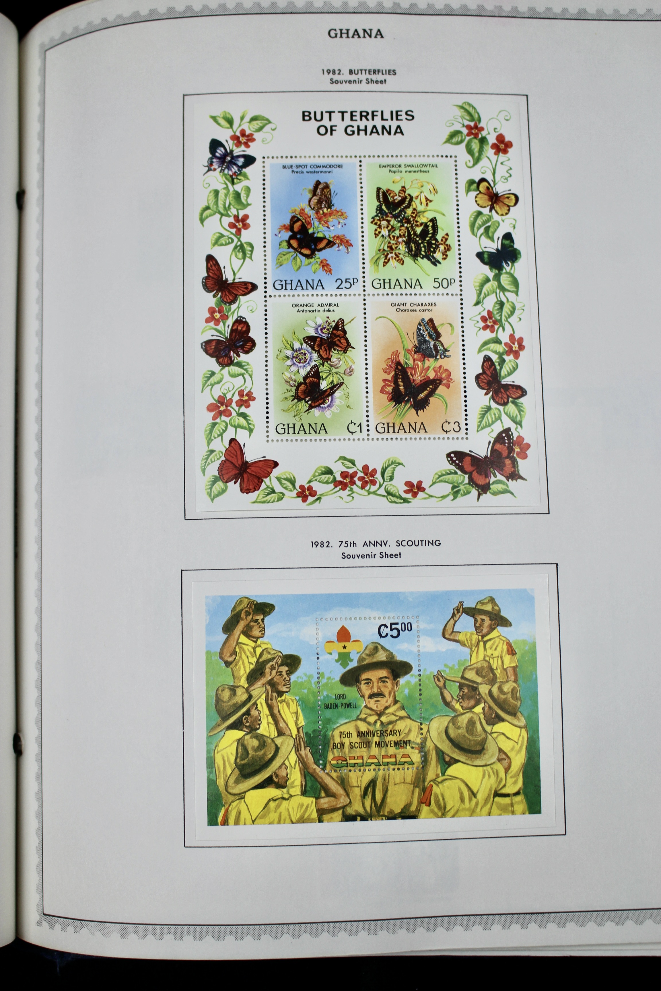 Mint Condition Ghana Postage Stamp Collection