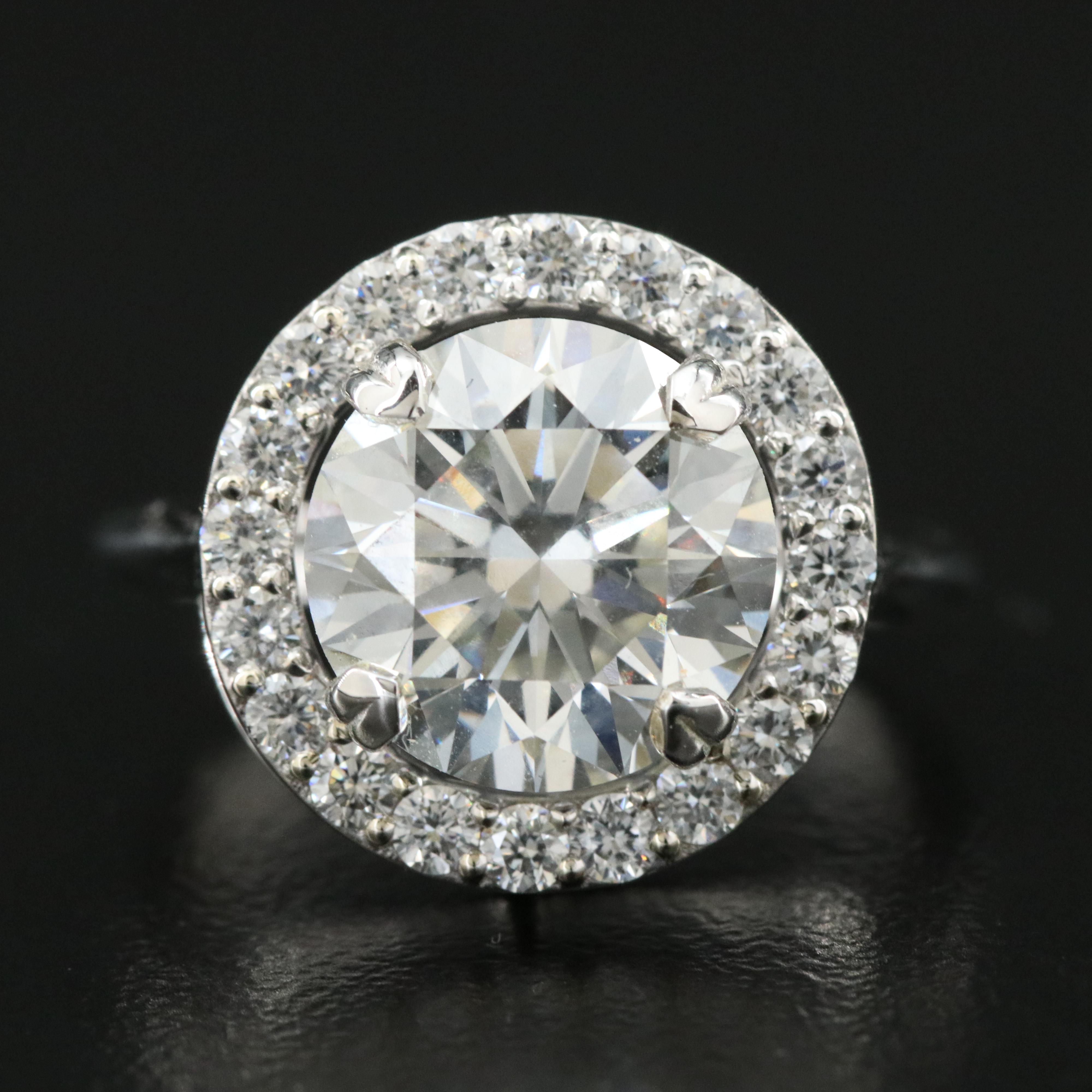 14K 4.59 CTW Lab Grown Diamond Ring with IGI Report