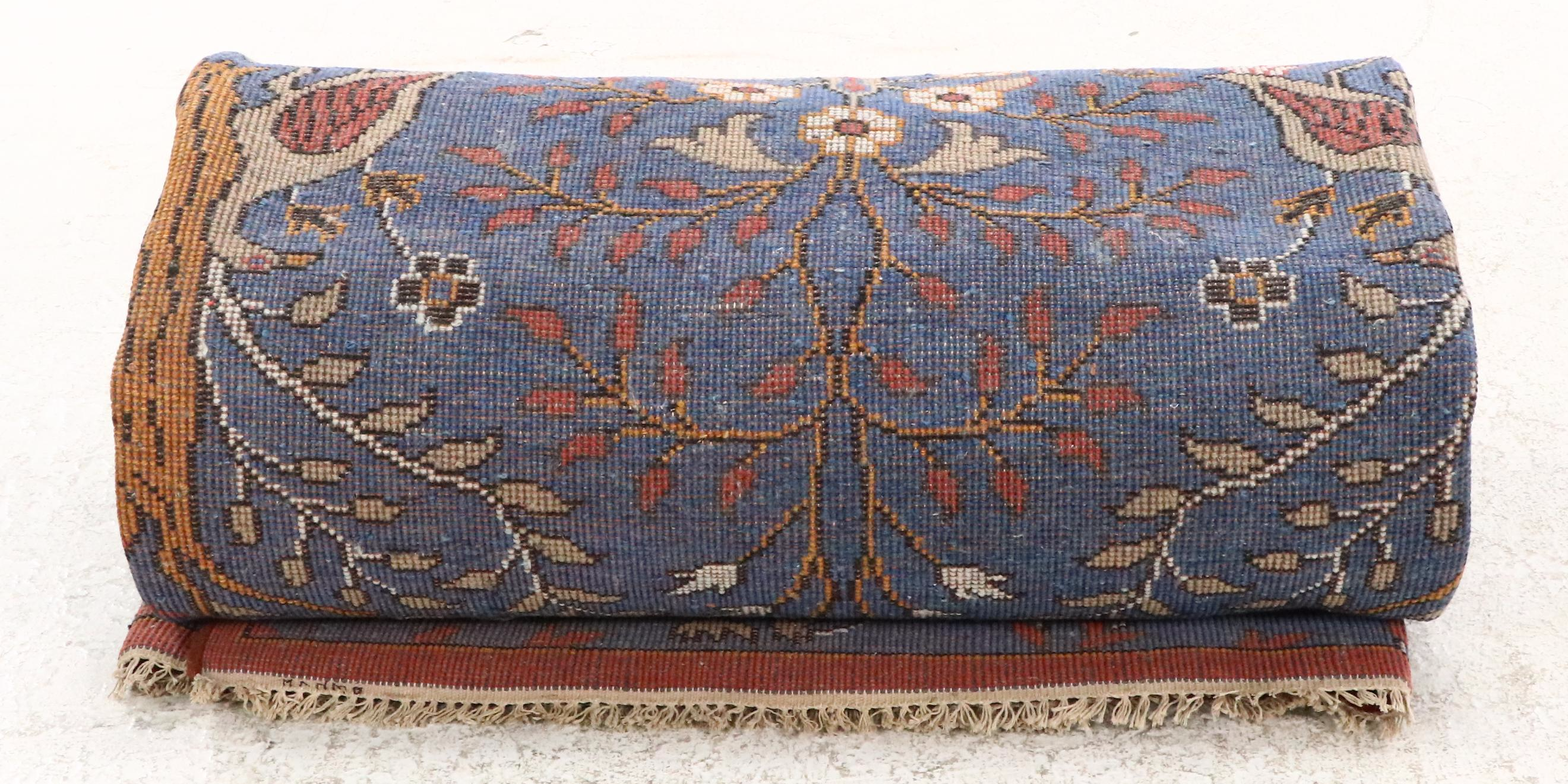 9'9 x 14' Hand-Knotted Indo-Persian Pictorial Room-Sized Rug