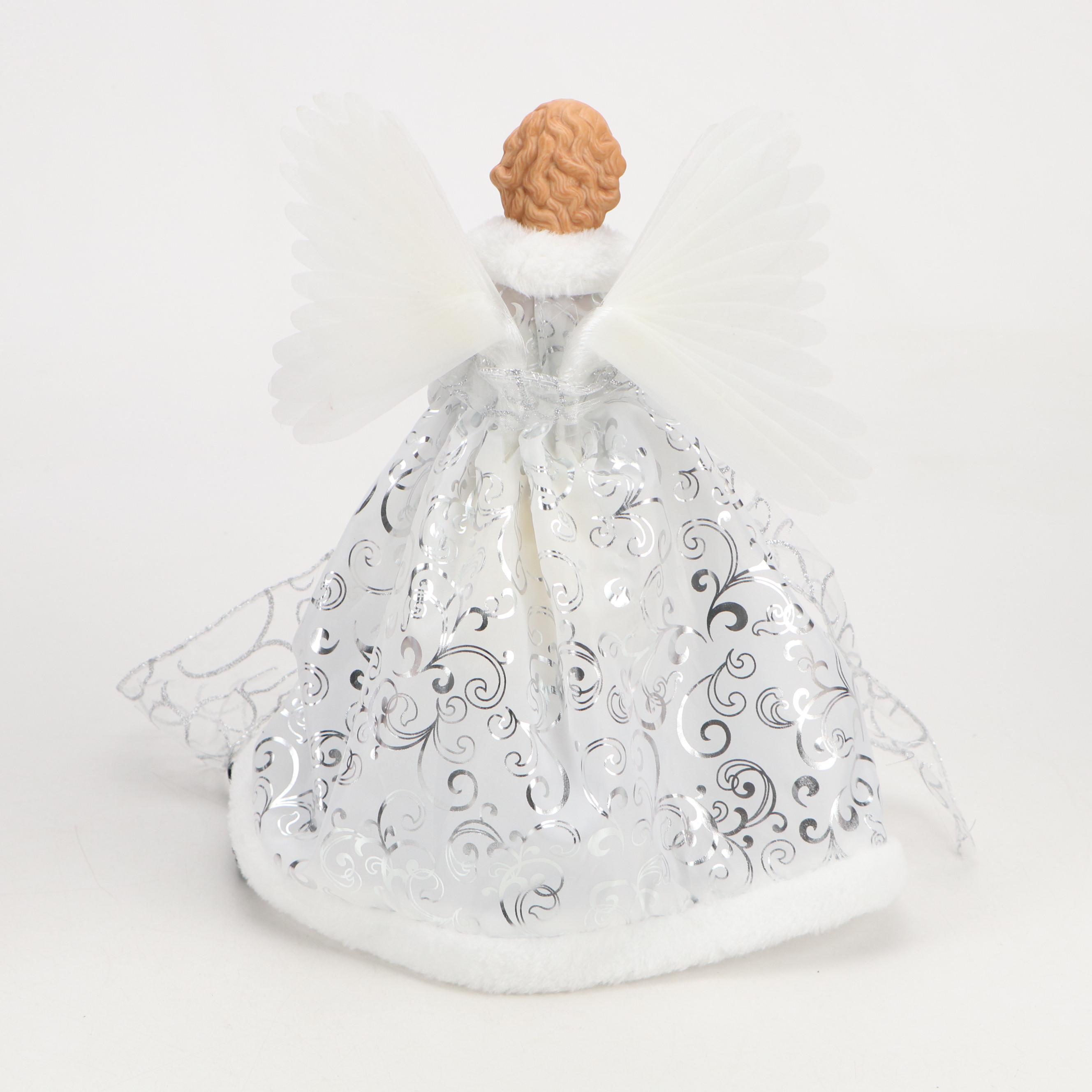 Mr. Christmas Animated Fiber Optic Angel Tree Topper