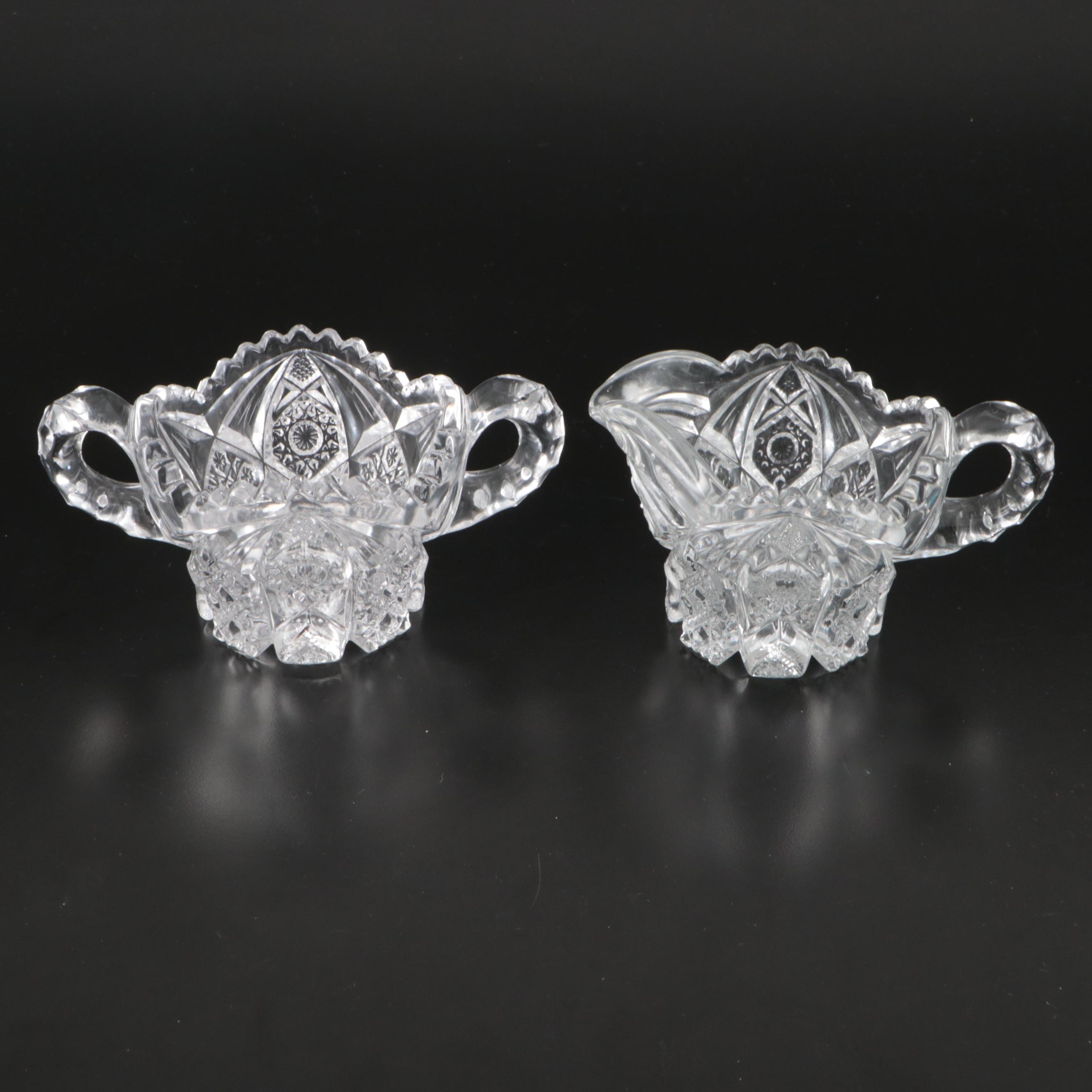 Gorham Sterling Spoon with Orrefors Crystal Vase and Other Tableware