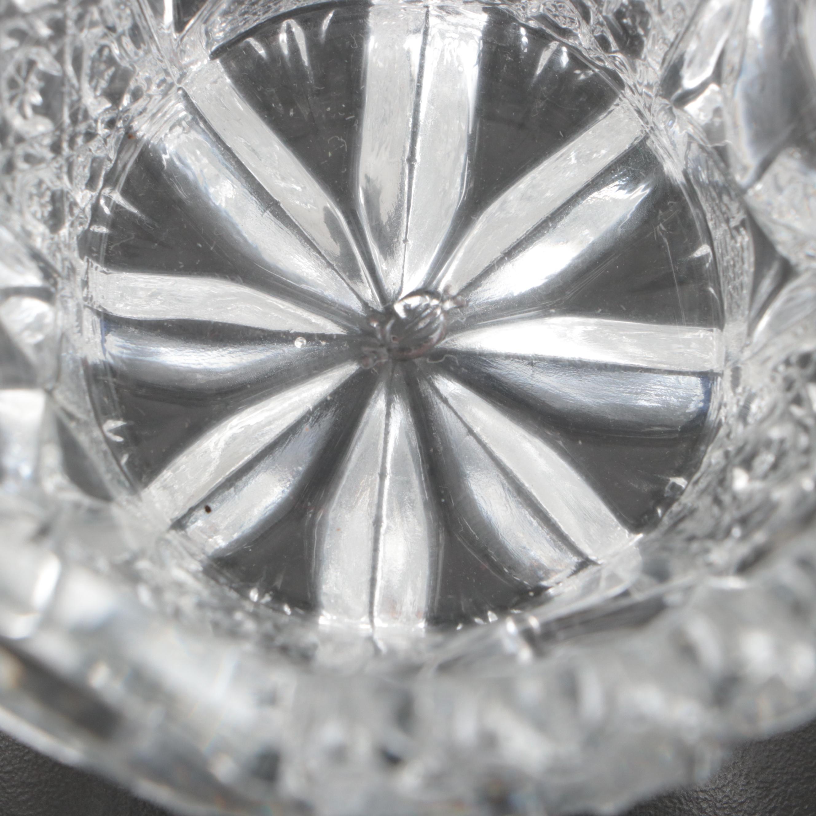 Gorham Sterling Spoon with Orrefors Crystal Vase and Other Tableware