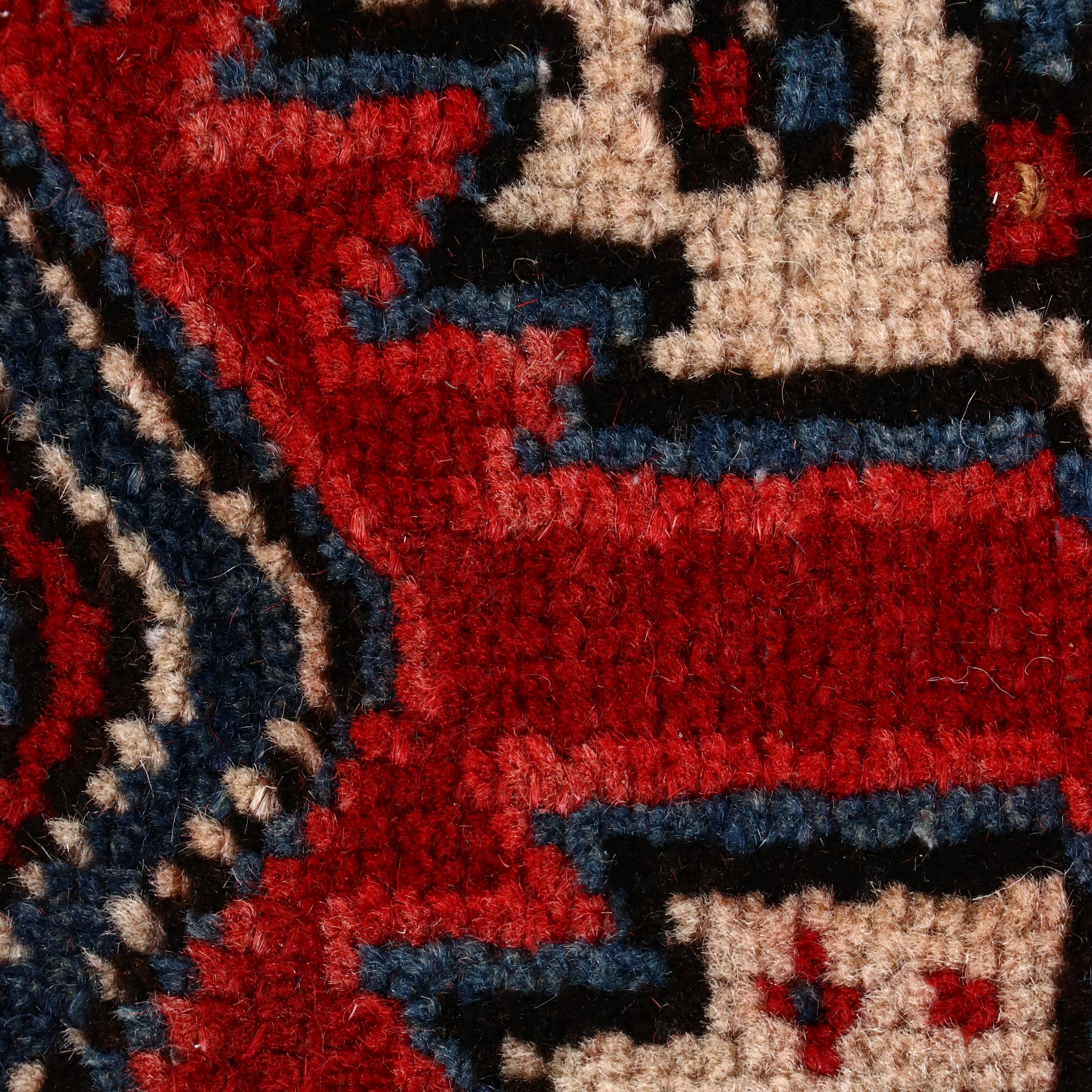 8'3 x 10'7 Hand-Knotted Persian Ahar Area Rug