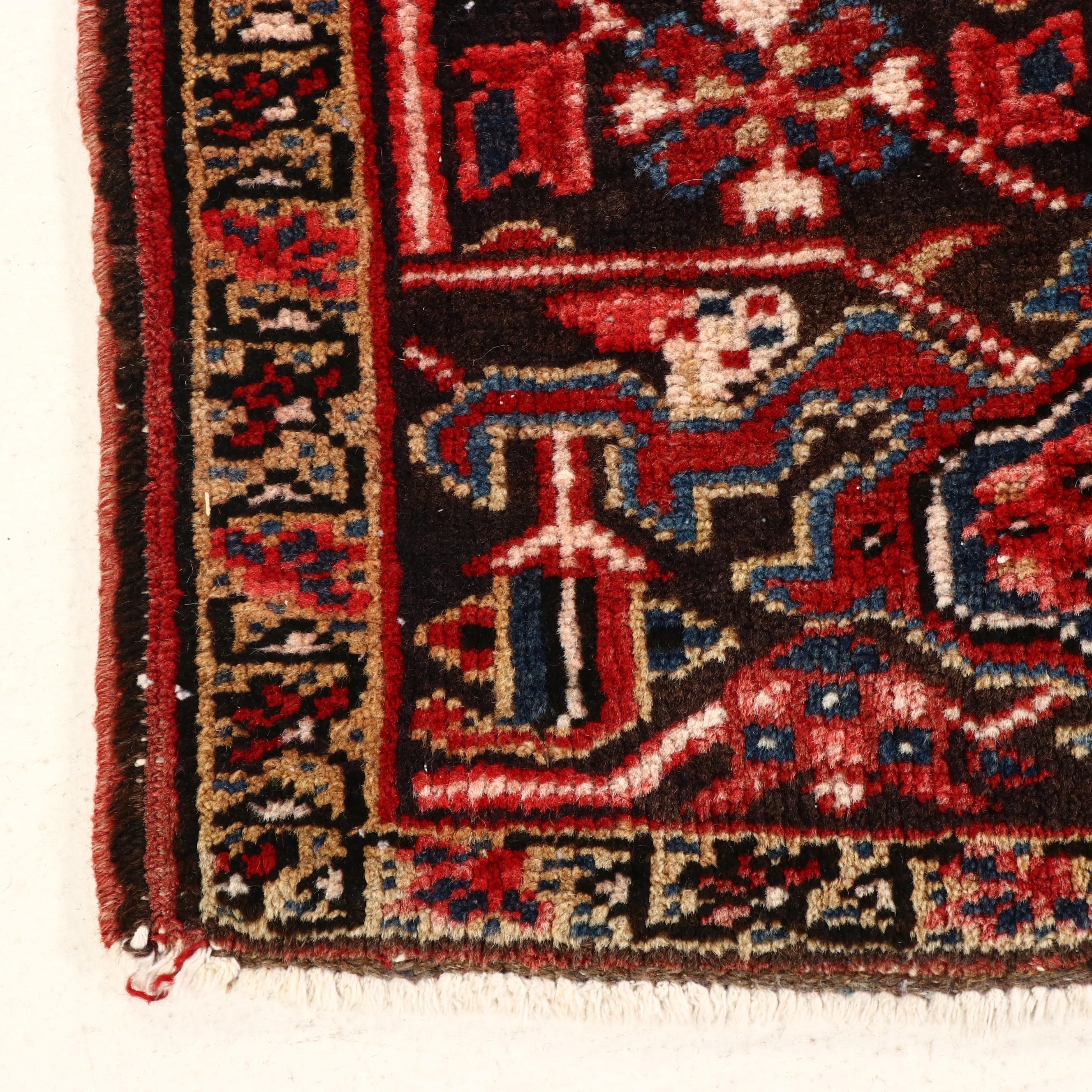 8'3 x 10'7 Hand-Knotted Persian Ahar Area Rug