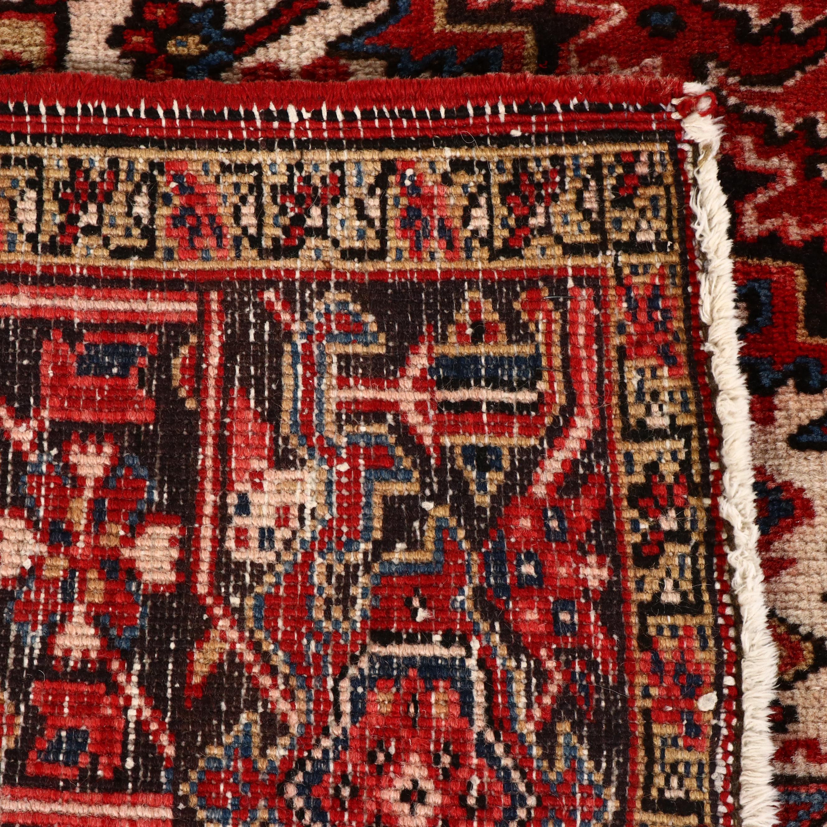 8'3 x 10'7 Hand-Knotted Persian Ahar Area Rug