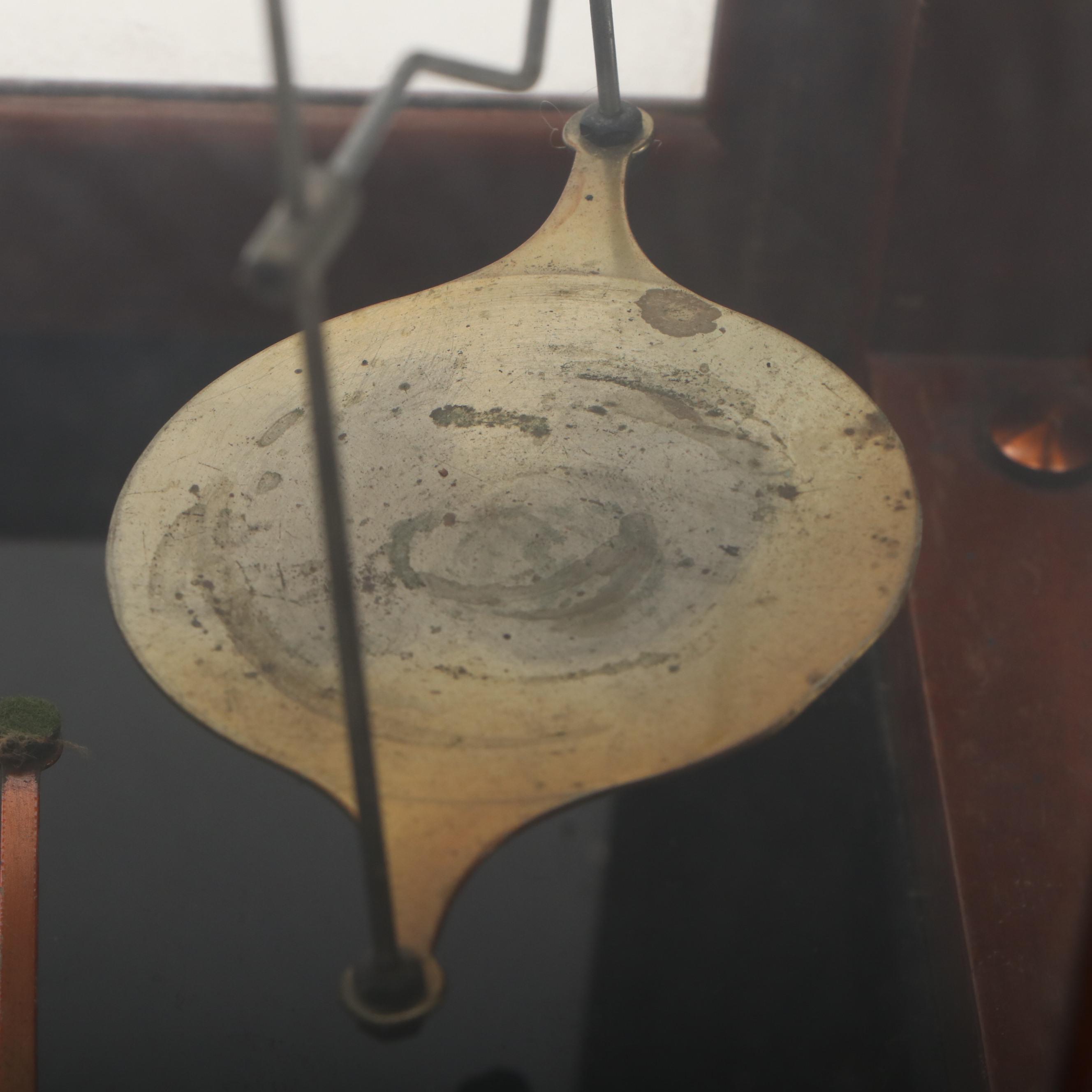 Seederer-Kohlbusch Inc. Apothecary Balance Scale with Cabinet