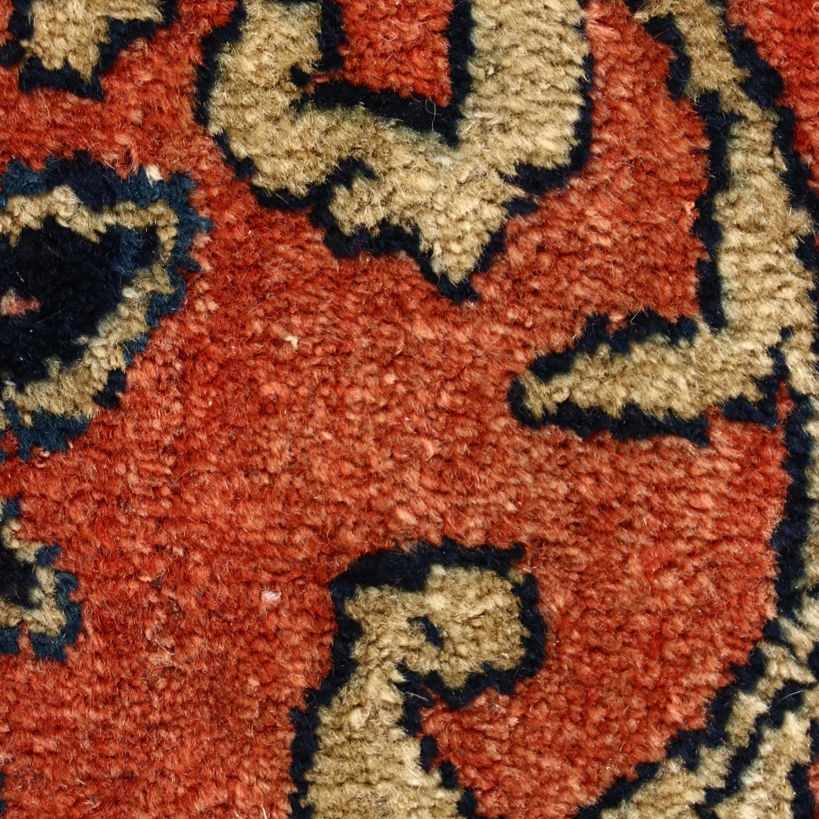 9'10 x 14'8 Hand-Knotted Persian Kerman Room Sized Rug