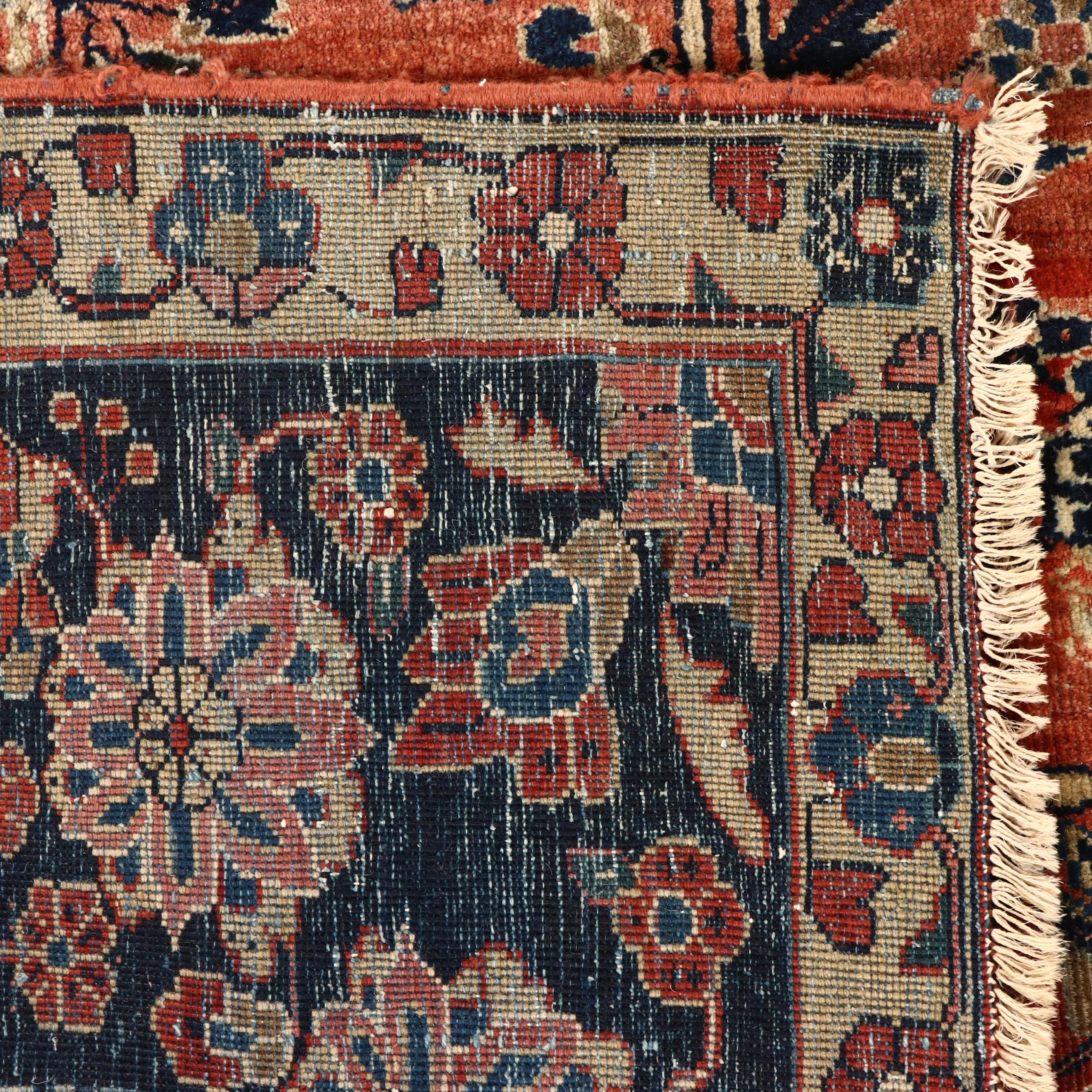 9'10 x 14'8 Hand-Knotted Persian Kerman Room Sized Rug
