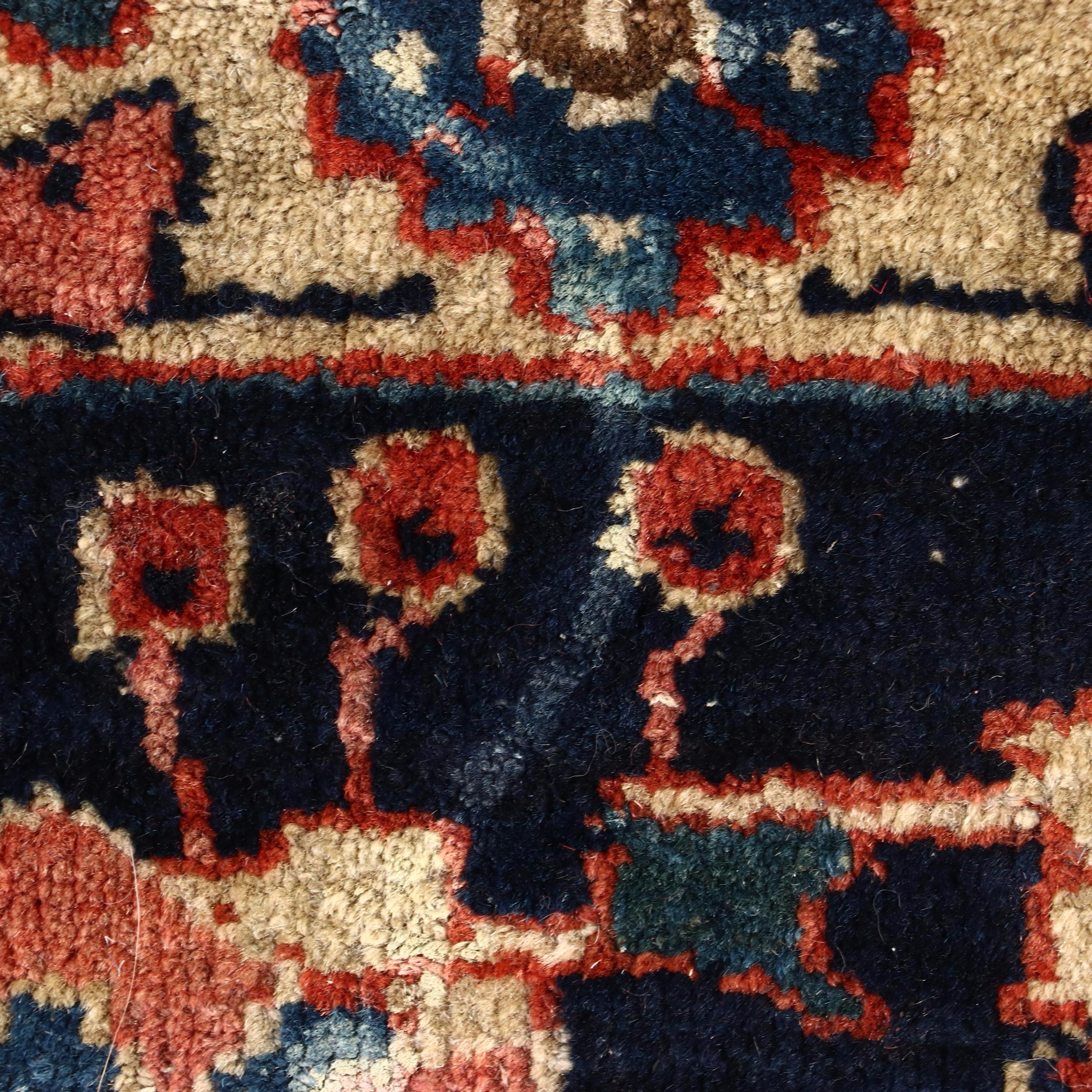 9'10 x 14'8 Hand-Knotted Persian Kerman Room Sized Rug