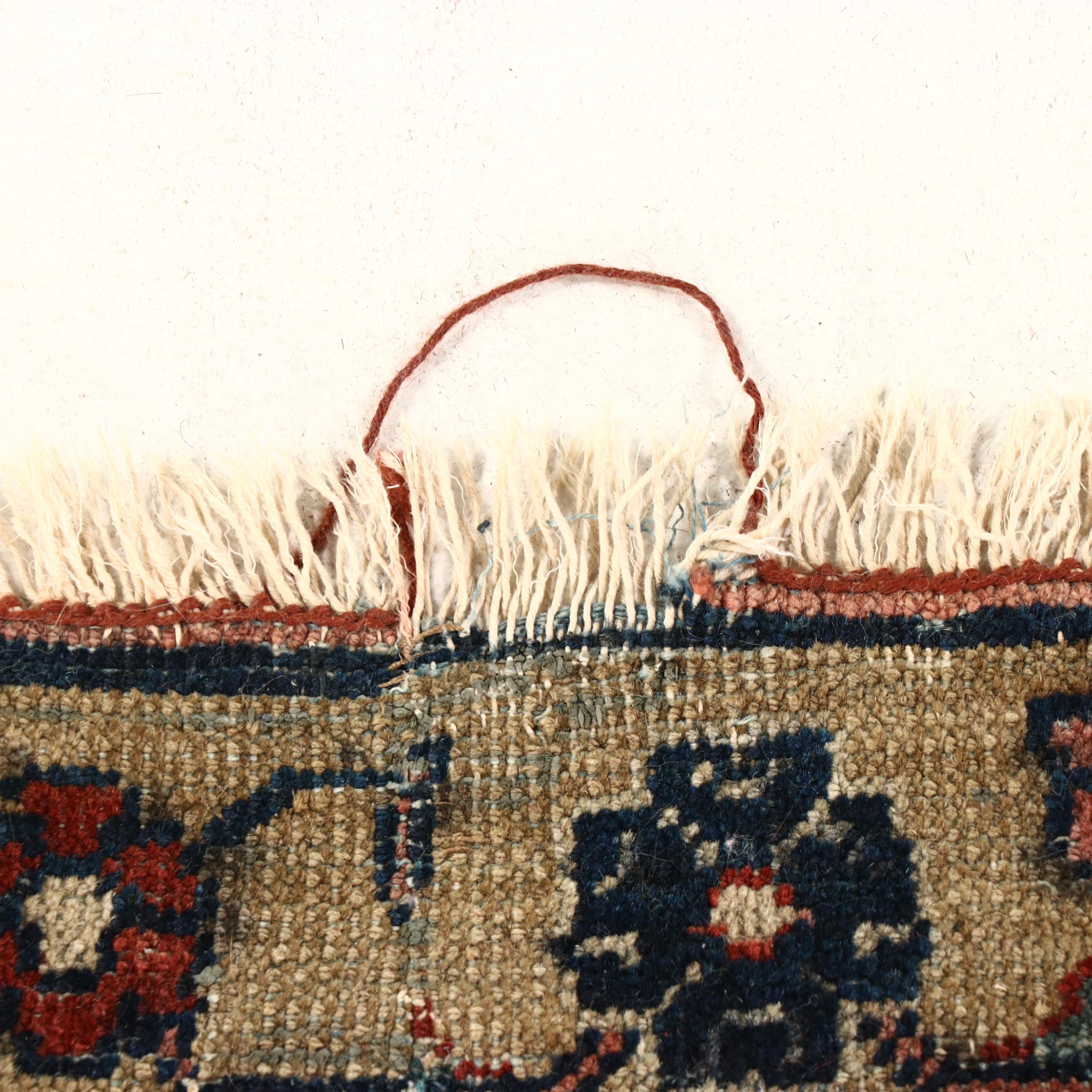 9'10 x 14'8 Hand-Knotted Persian Kerman Room Sized Rug