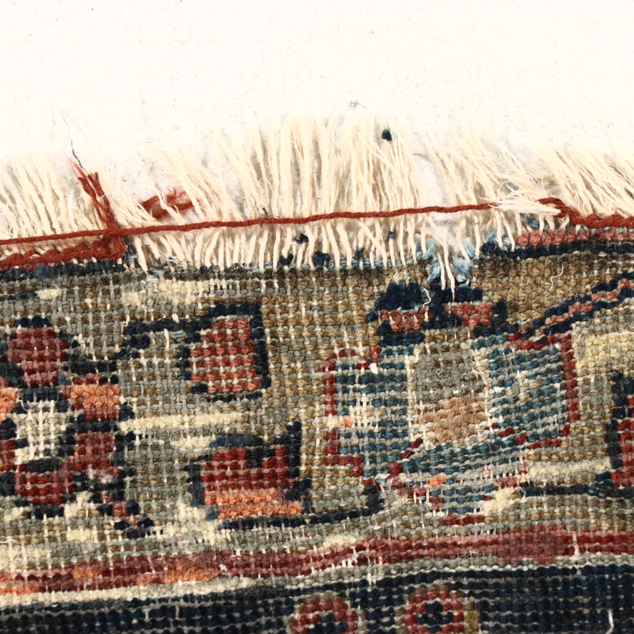 9'10 x 14'8 Hand-Knotted Persian Kerman Room Sized Rug