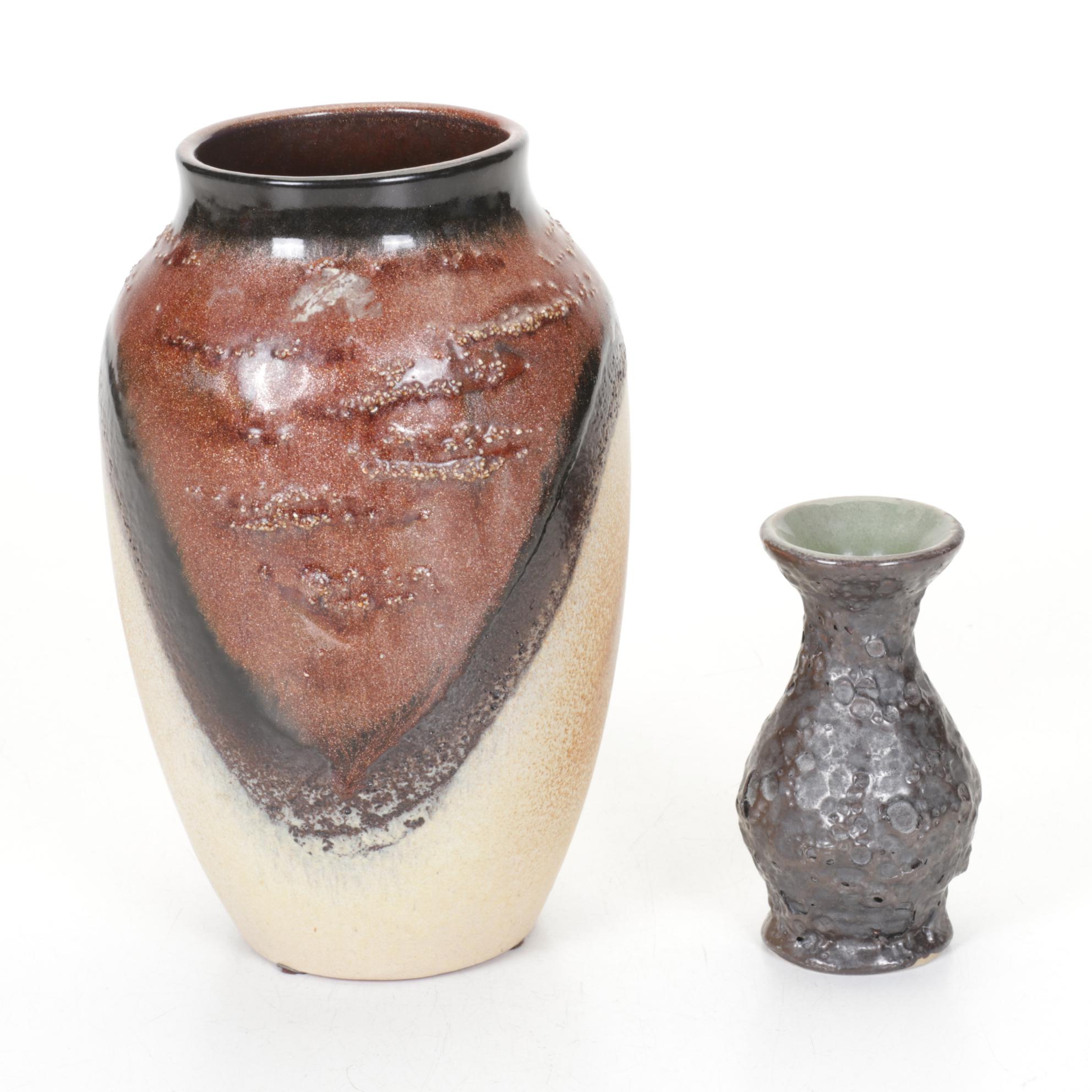 Ceramic Mini Tagine, Vases and Kenyan Carved Soapstone Box